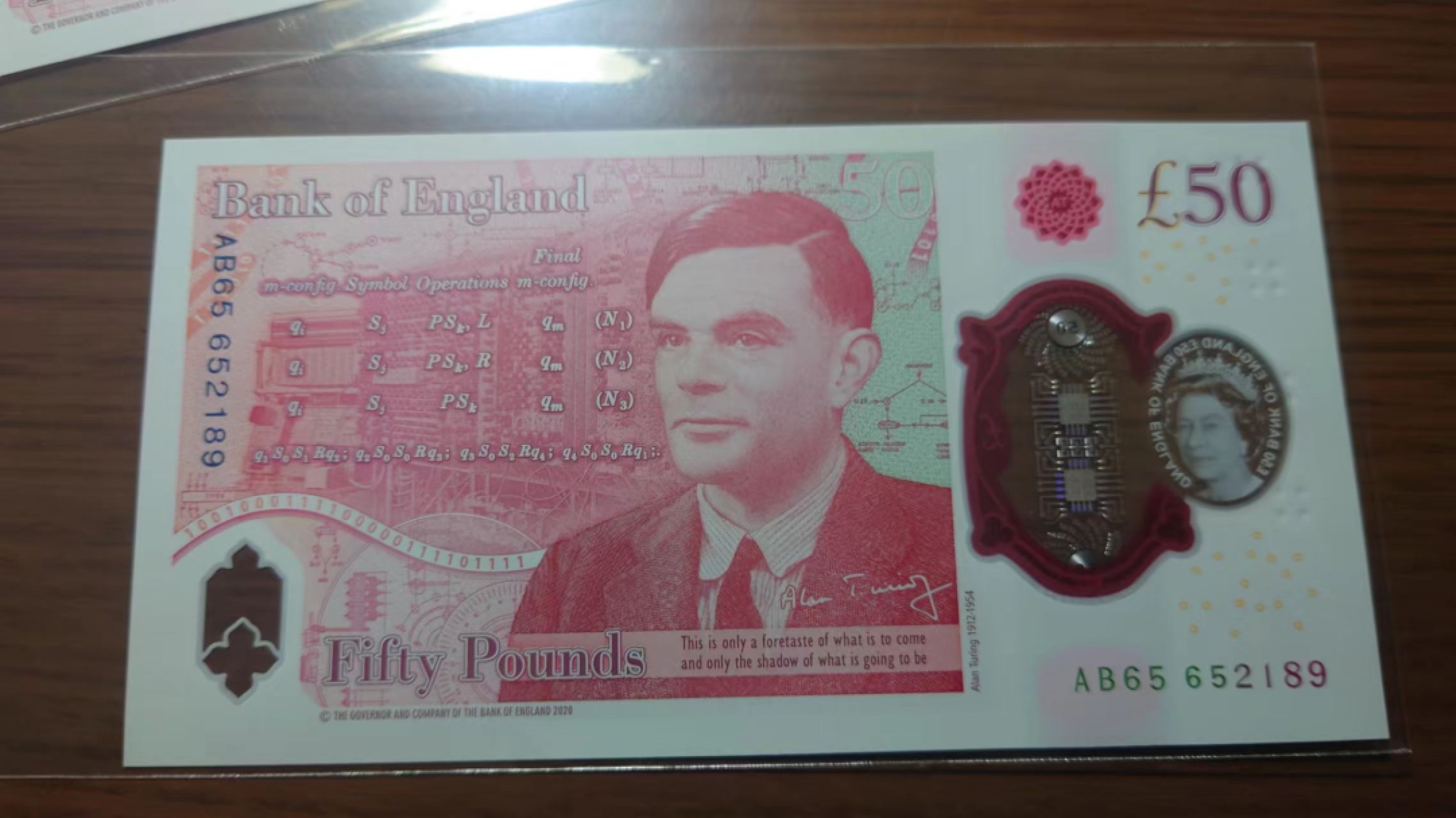 今晚八点半【世界钱币收藏】精选微拍第51期暨2022年第八期 港澳纸币 2021年G序列50英镑 全新绝品无47