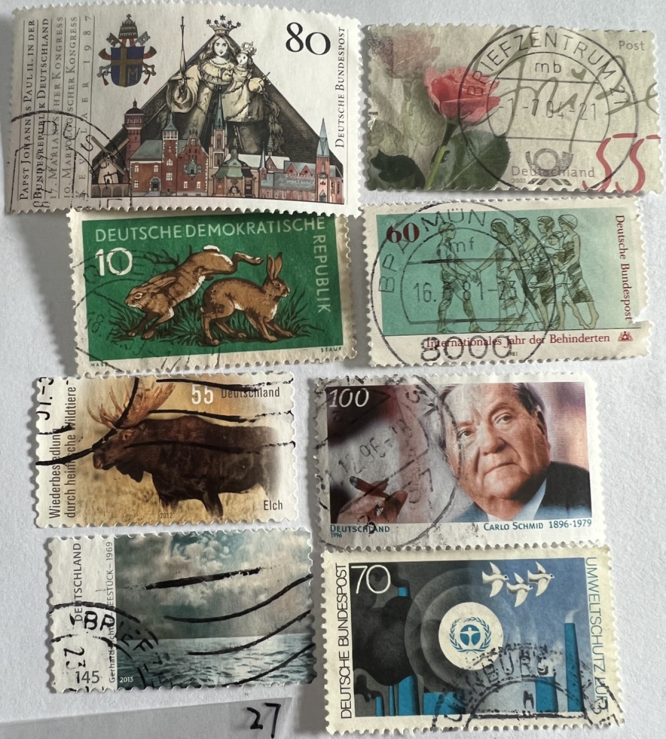 泡泡堂第166期  世界硬币明信片专场（无押金，无佣金，捡漏，全场20包邮，偏远地区除外） 邮票27