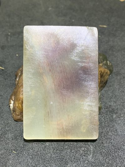 精美羊角雕刻忠义关二爷牌子一个 - 精美羊角雕刻忠义关二爷牌子一个