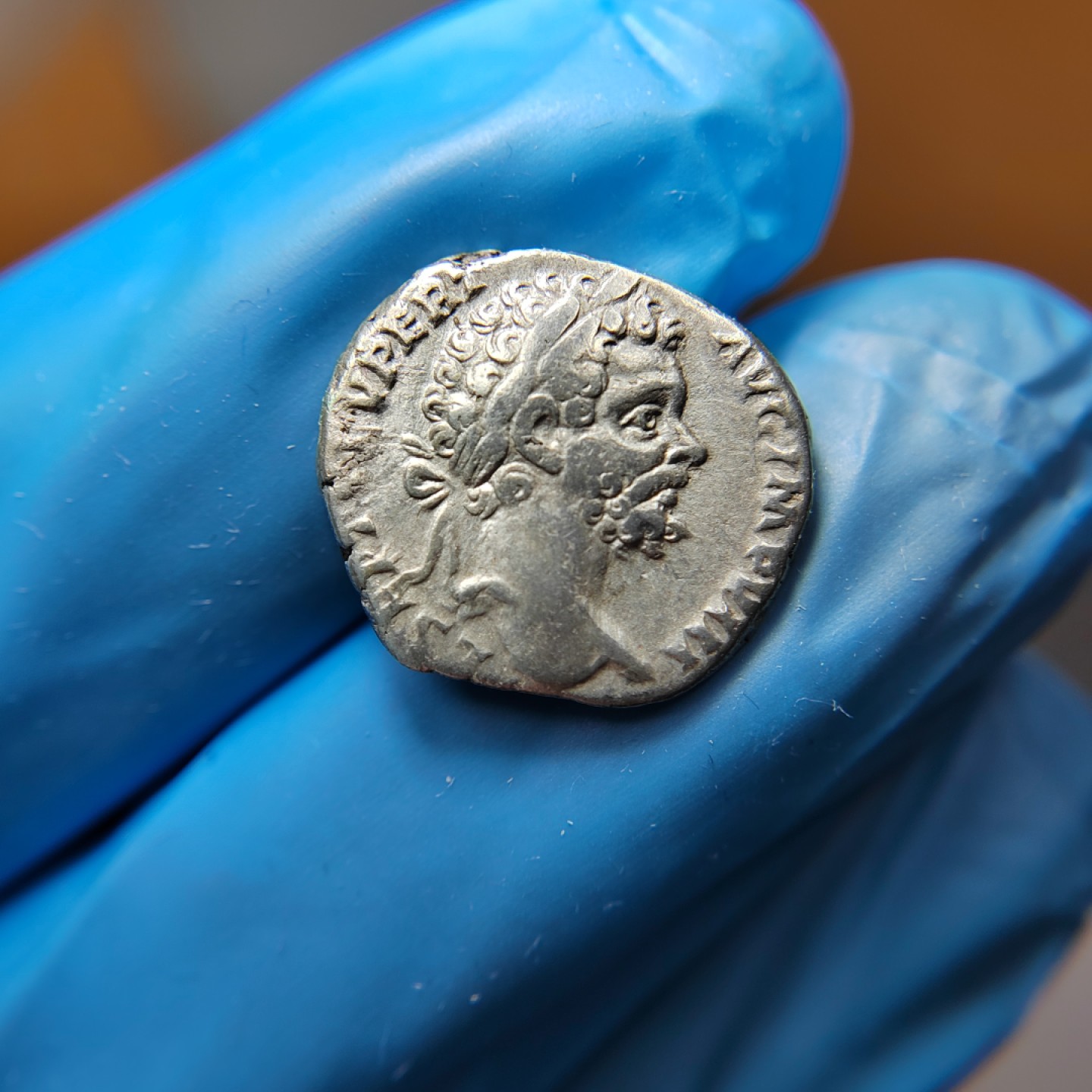 王之爱好～外国古币 古罗马帝国皇帝塞维鲁银币