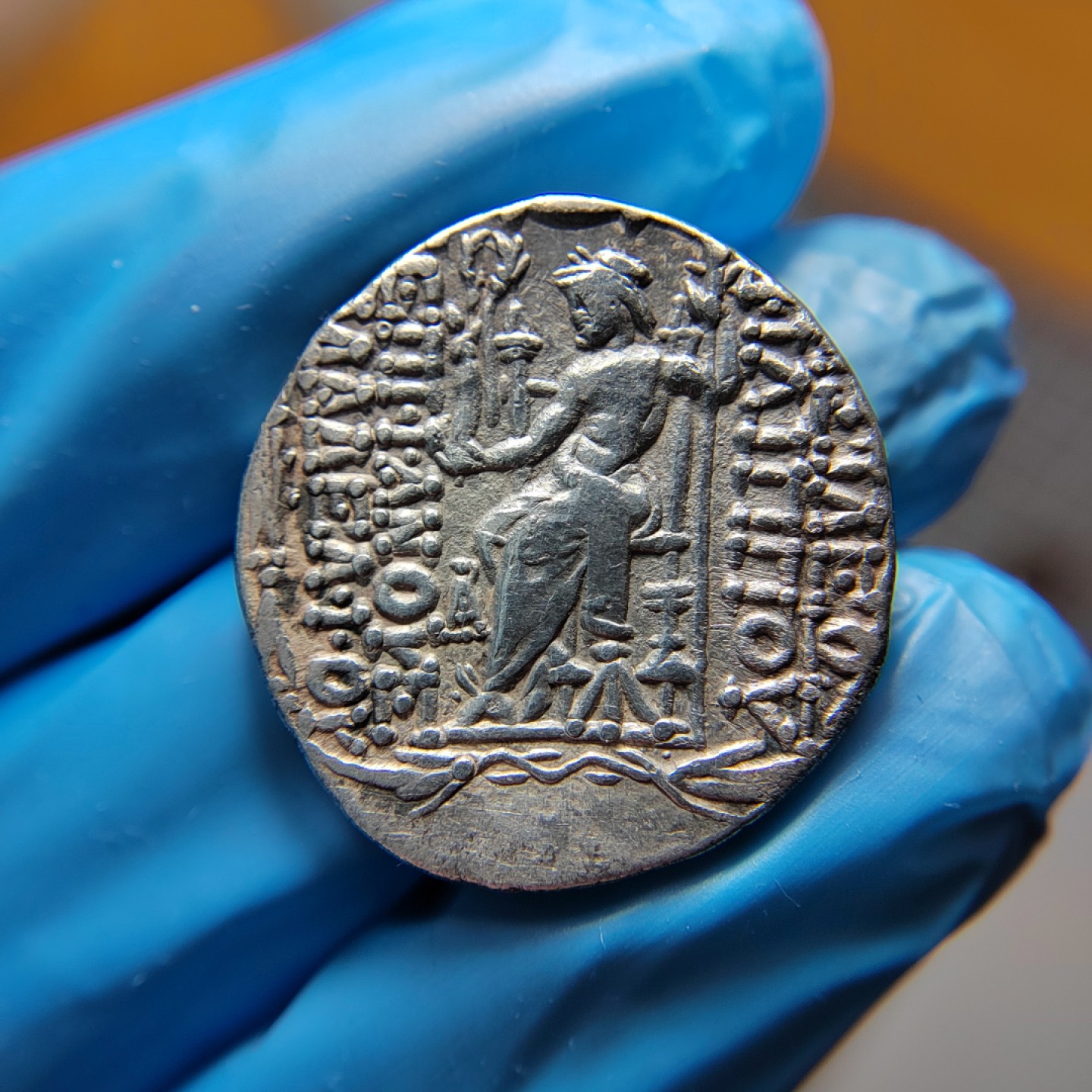 王之爱好～外国古币 古希腊塞琉古王朝四德银币