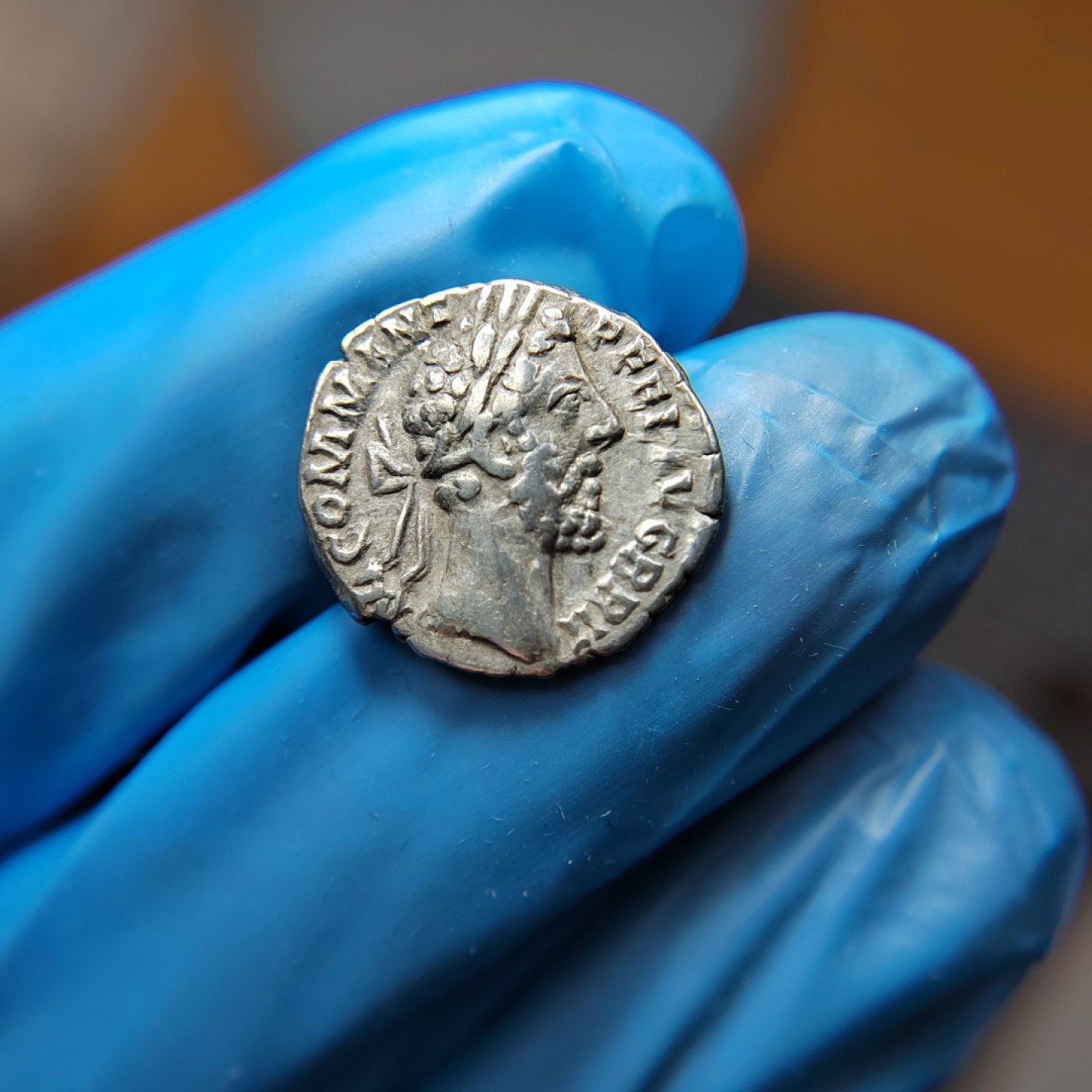 王之爱好～外国古币 古罗马帝国皇帝康茂德银币