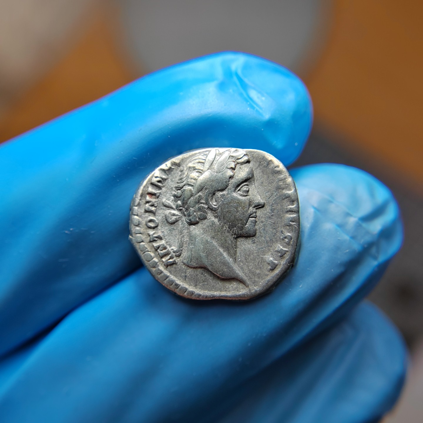 王之爱好～外国古币 古罗马五贤帝安东尼庇护银币