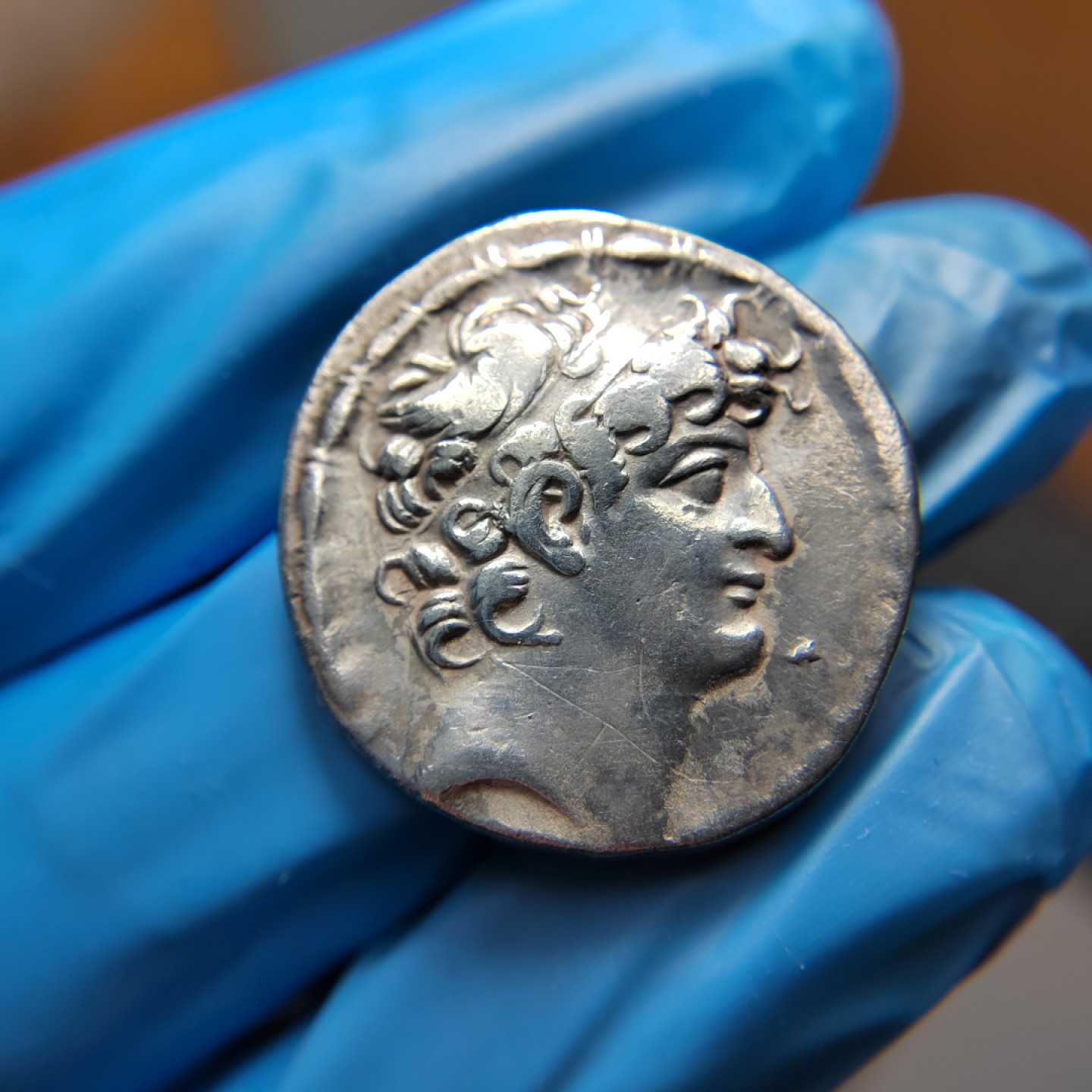 王之爱好～外国古币 古希腊塞琉古王朝四德银币