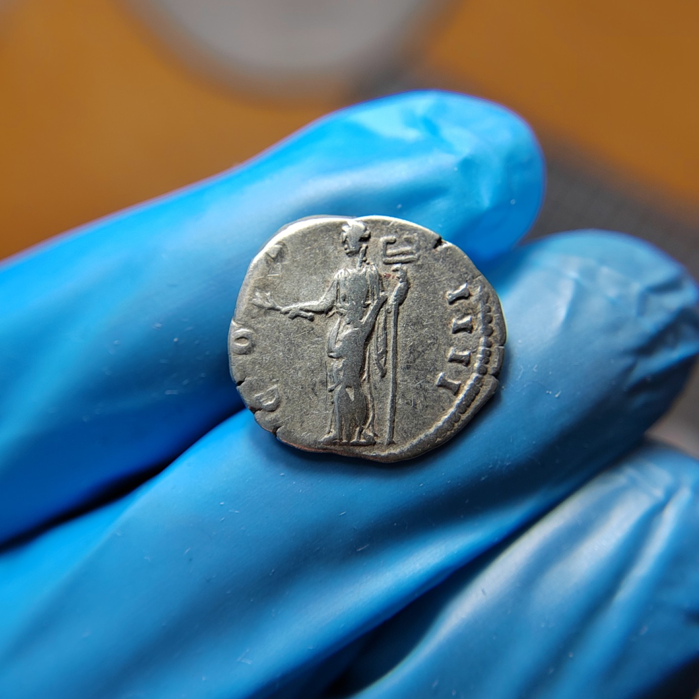 王之爱好～外国古币 古罗马五贤帝安东尼庇护银币