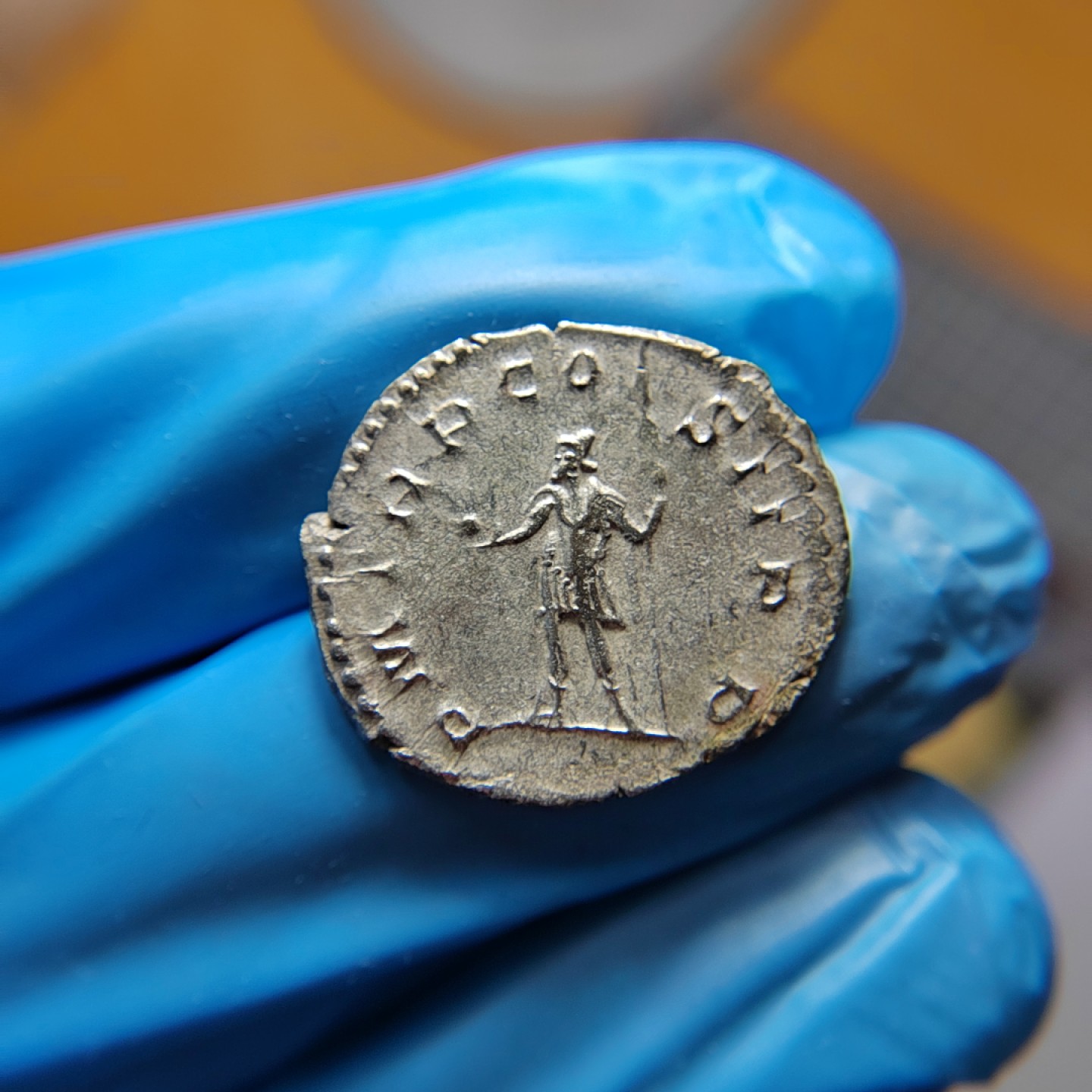 王之爱好～外国古币 古罗马帝国皇帝波斯图穆银币