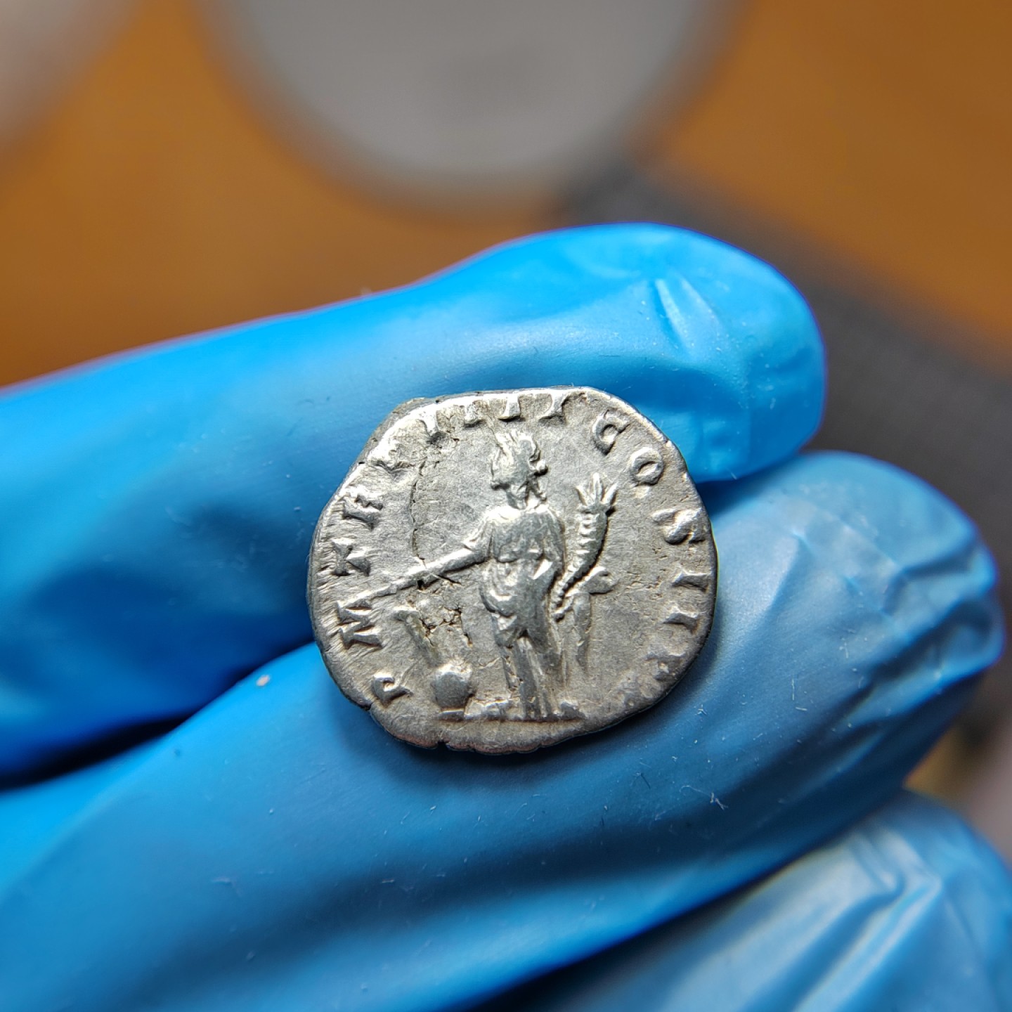王之爱好～外国古币 古罗马帝国皇帝塞维鲁银币