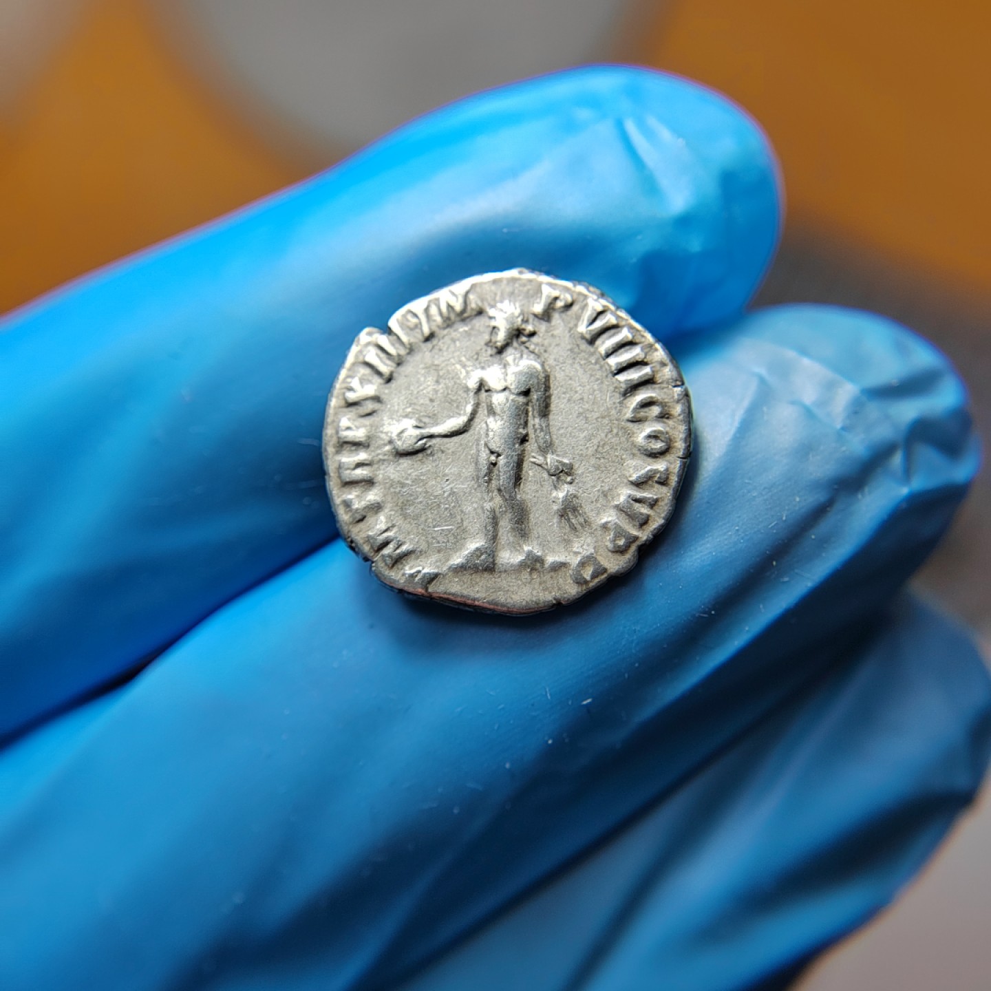 王之爱好～外国古币 古罗马帝国皇帝康茂德银币