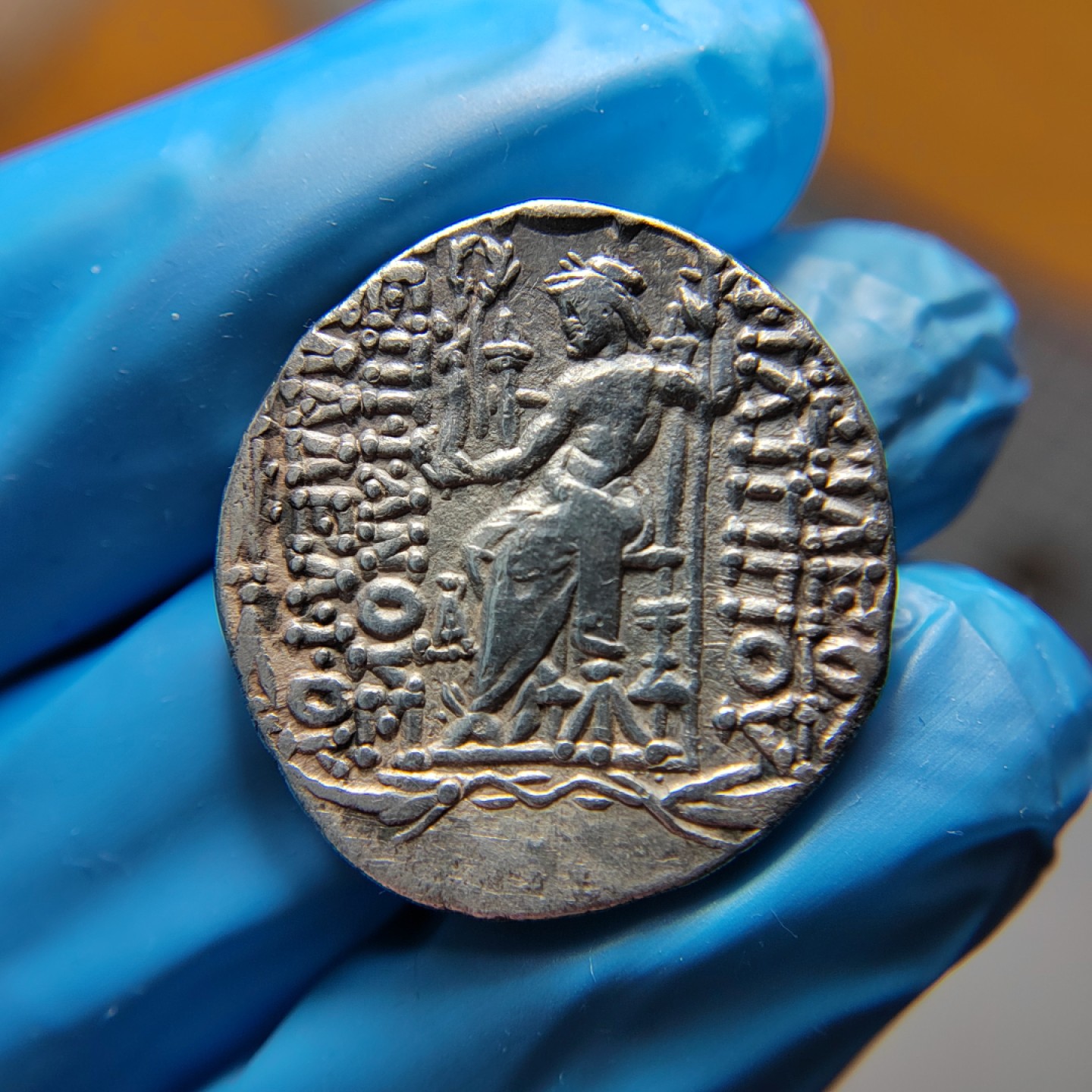 王之爱好～外国古币 古希腊塞琉古王朝四德银币