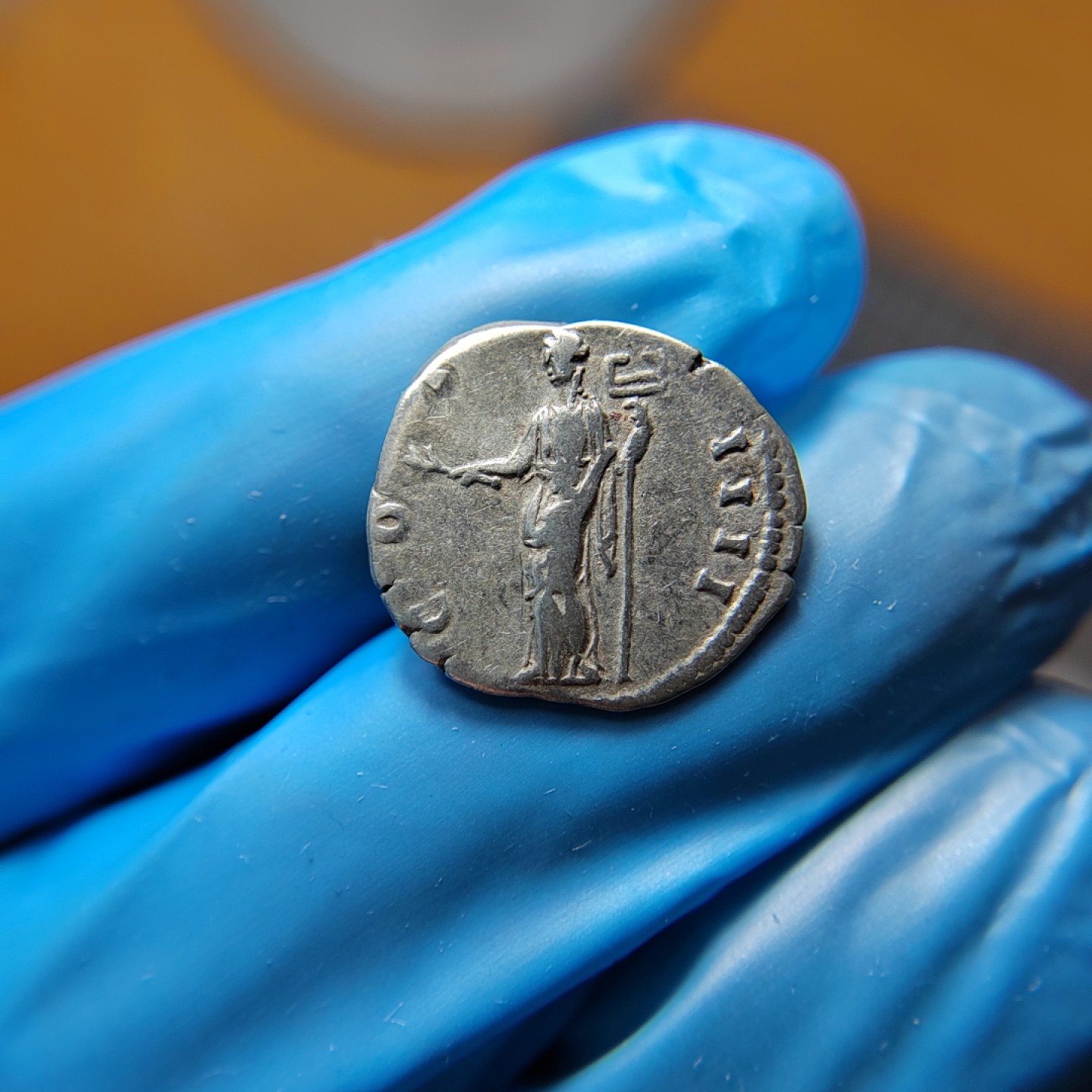 王之爱好～外国古币 古罗马五贤帝安东尼庇护银币