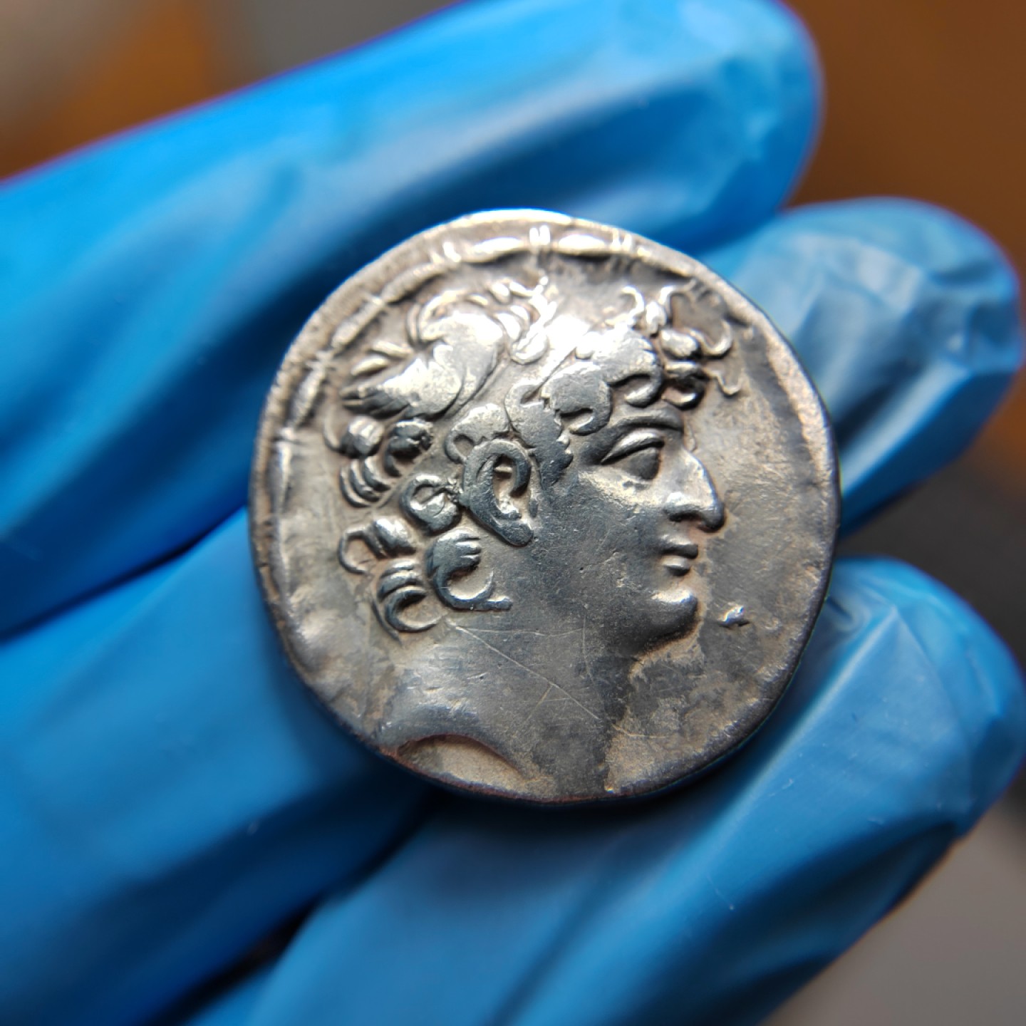 王之爱好～外国古币 古希腊塞琉古王朝四德银币