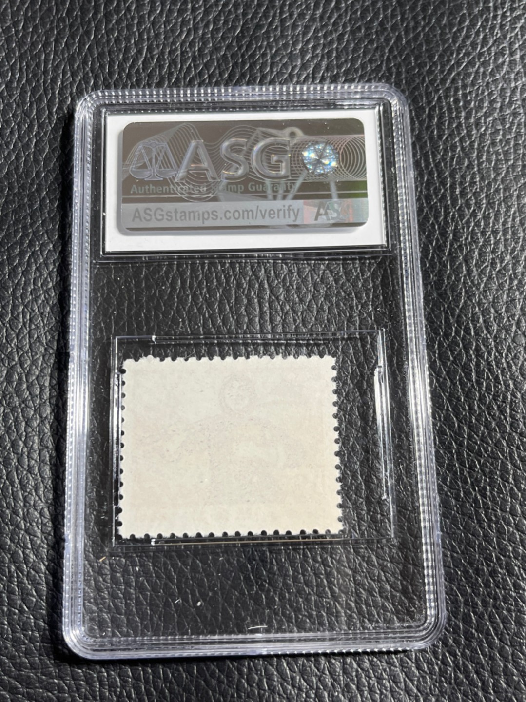 洪涛臻品批发群  精选邮票限时拍卖第一百零五期 普无号  农民   ASG85分OP  版撕绝中绝送评，105最严格时期出分，一手出分壳子完好无划痕，配套必备，喜欢不要错过