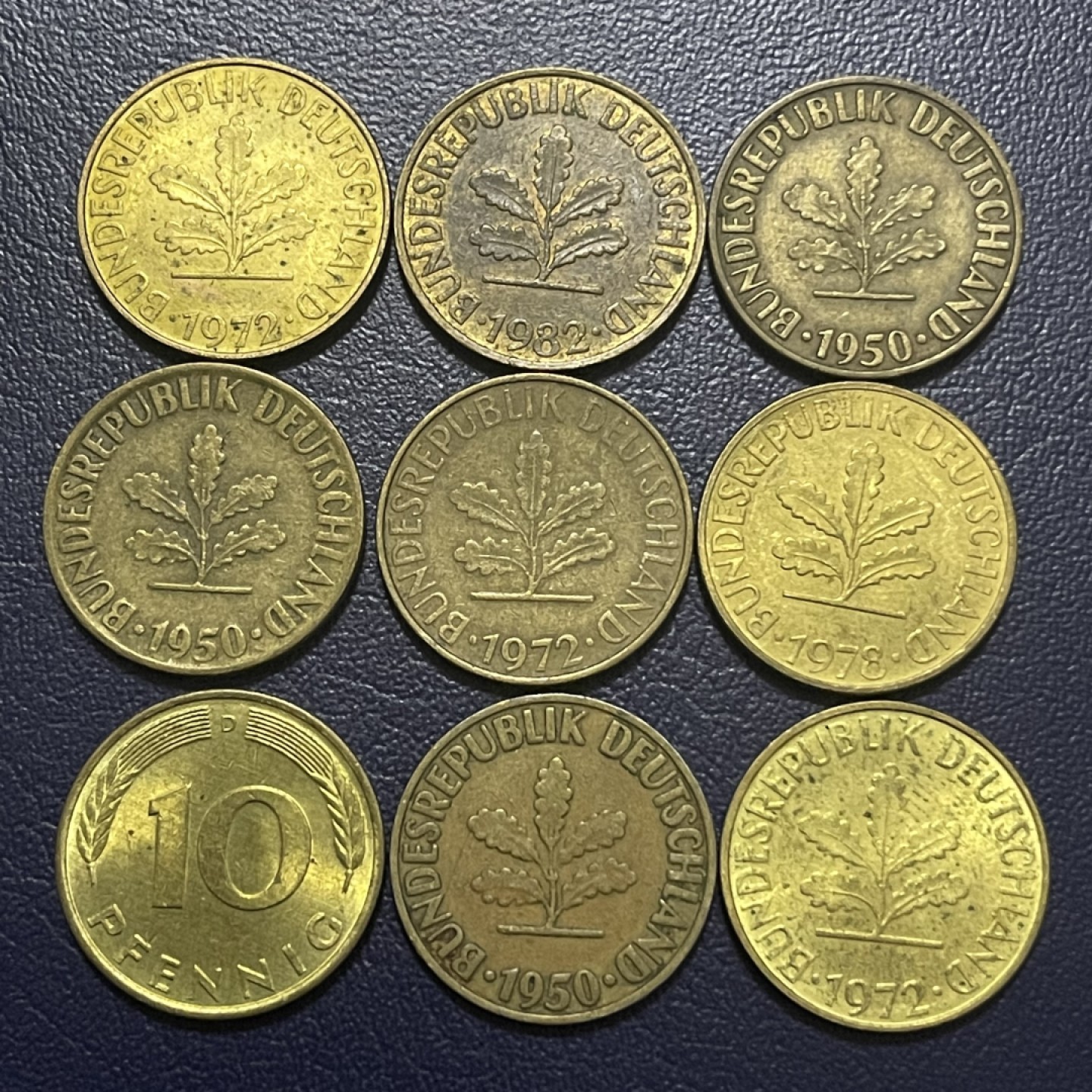 外国硬币0元起拍（39） 德国10芬尼