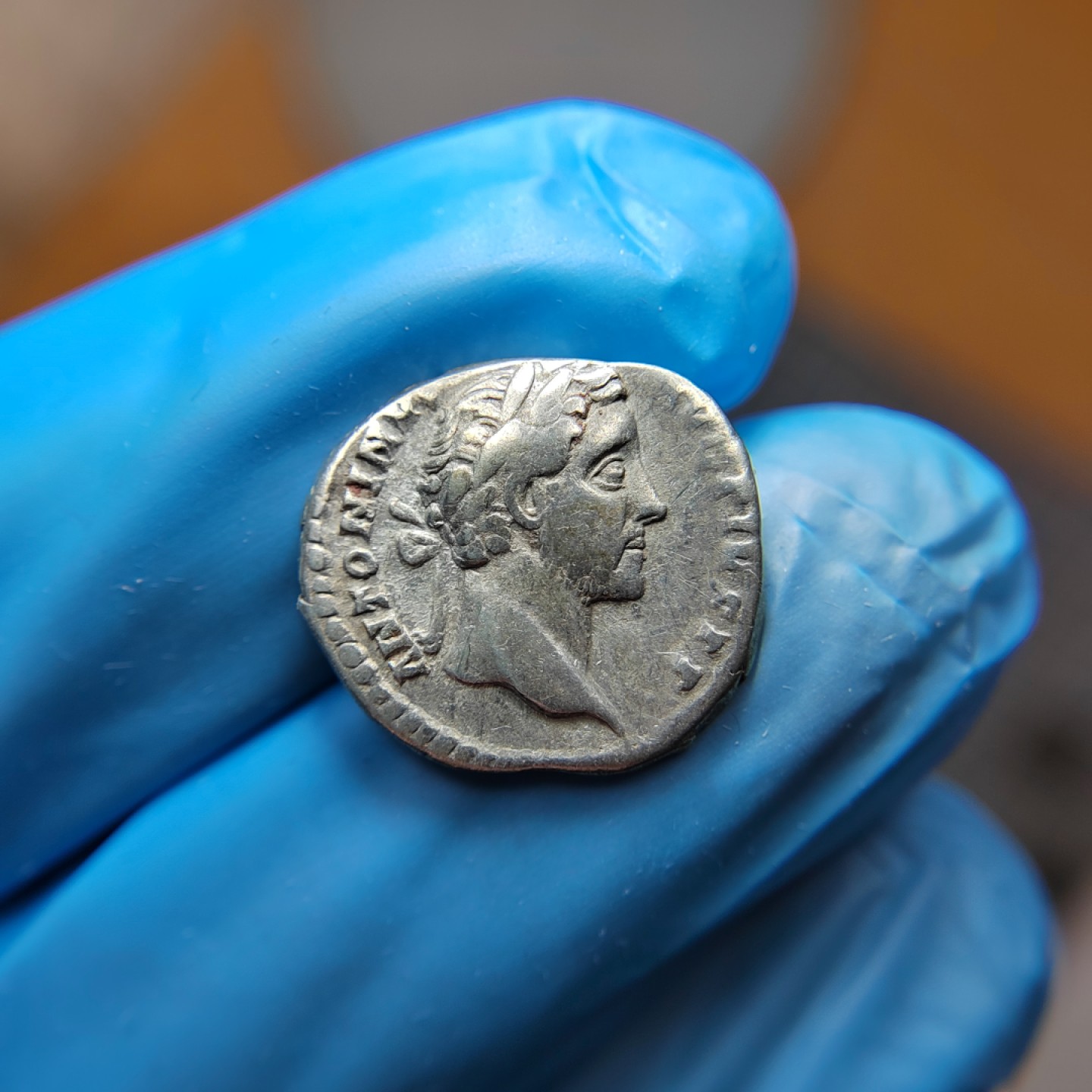 王之爱好～外国古币 古罗马五贤帝安东尼庇护银币