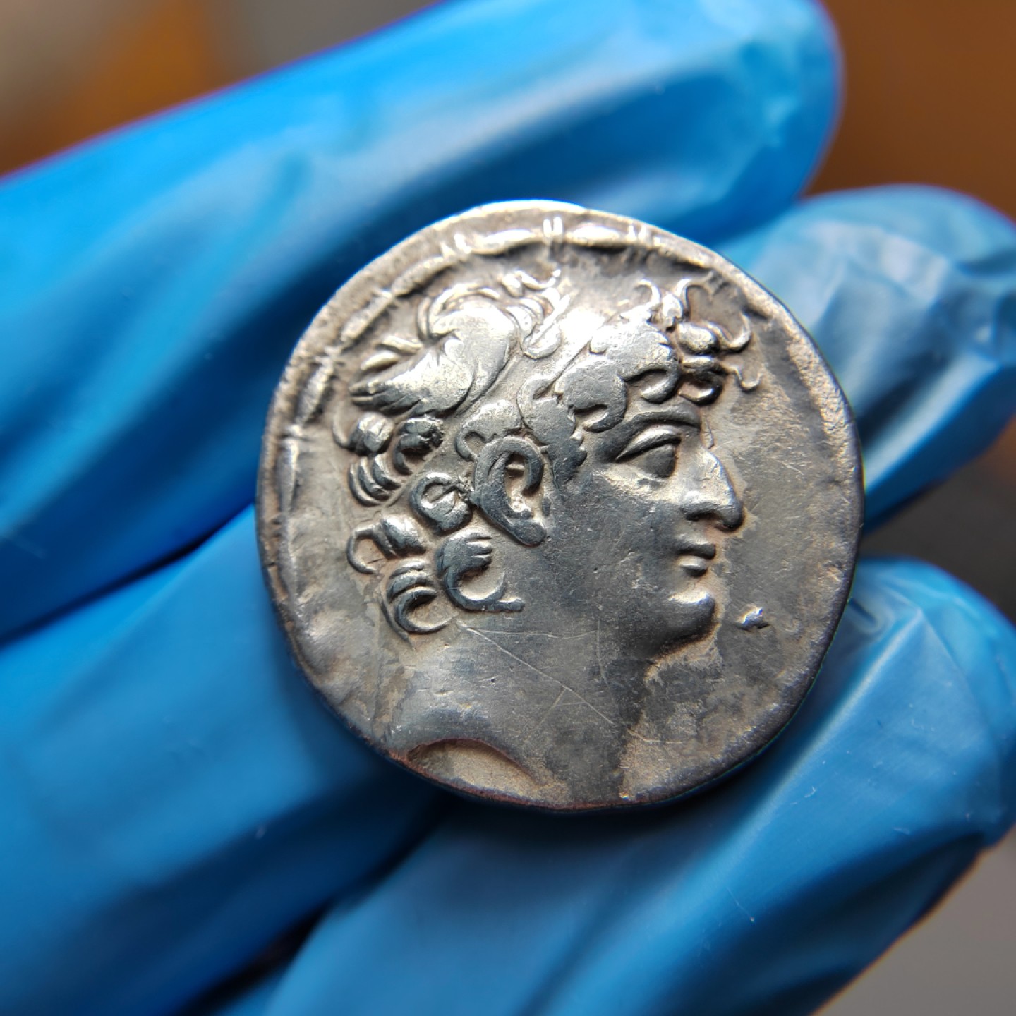 王之爱好～外国古币 古希腊塞琉古王朝四德银币