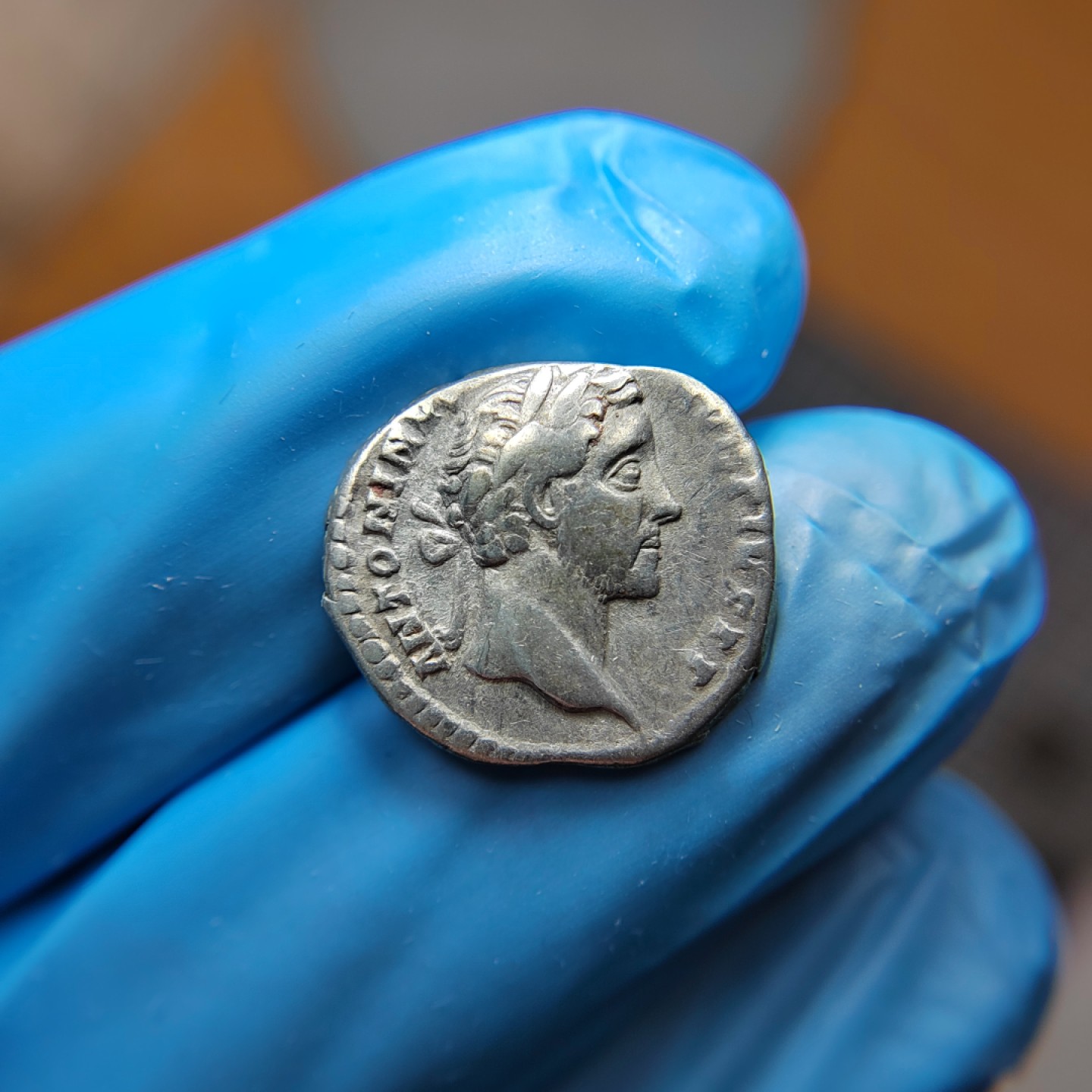 王之爱好～外国古币 古罗马五贤帝安东尼庇护银币