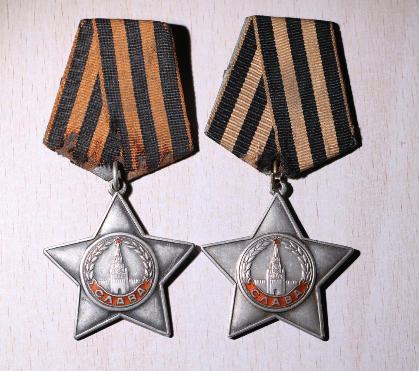 大猫徽章第210期拍卖 苏联三级军事光荣勋章 银质