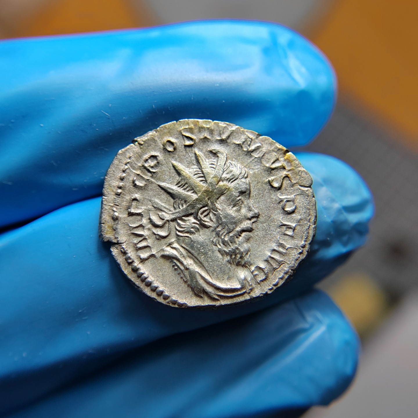 王之爱好～外国古币 古罗马帝国皇帝波斯图穆银币