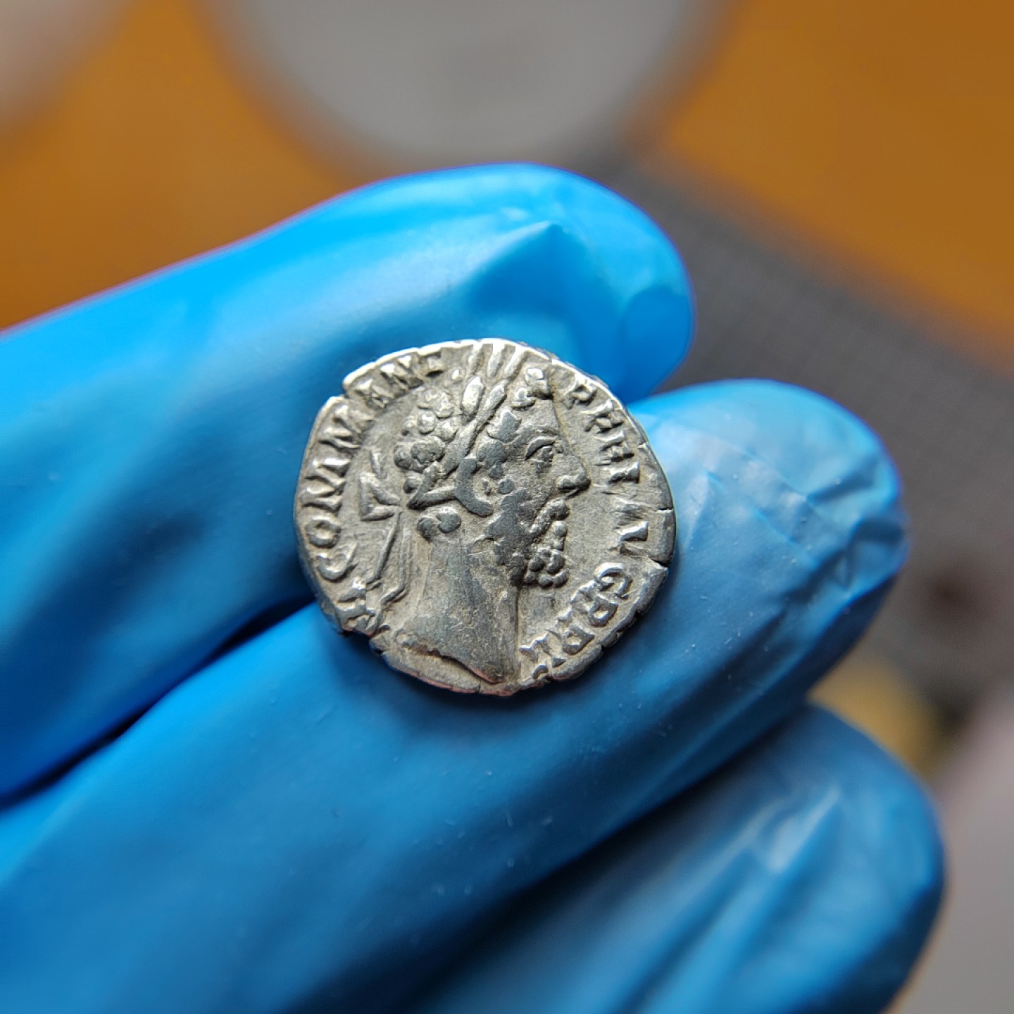 王之爱好～外国古币 古罗马帝国皇帝康茂德银币