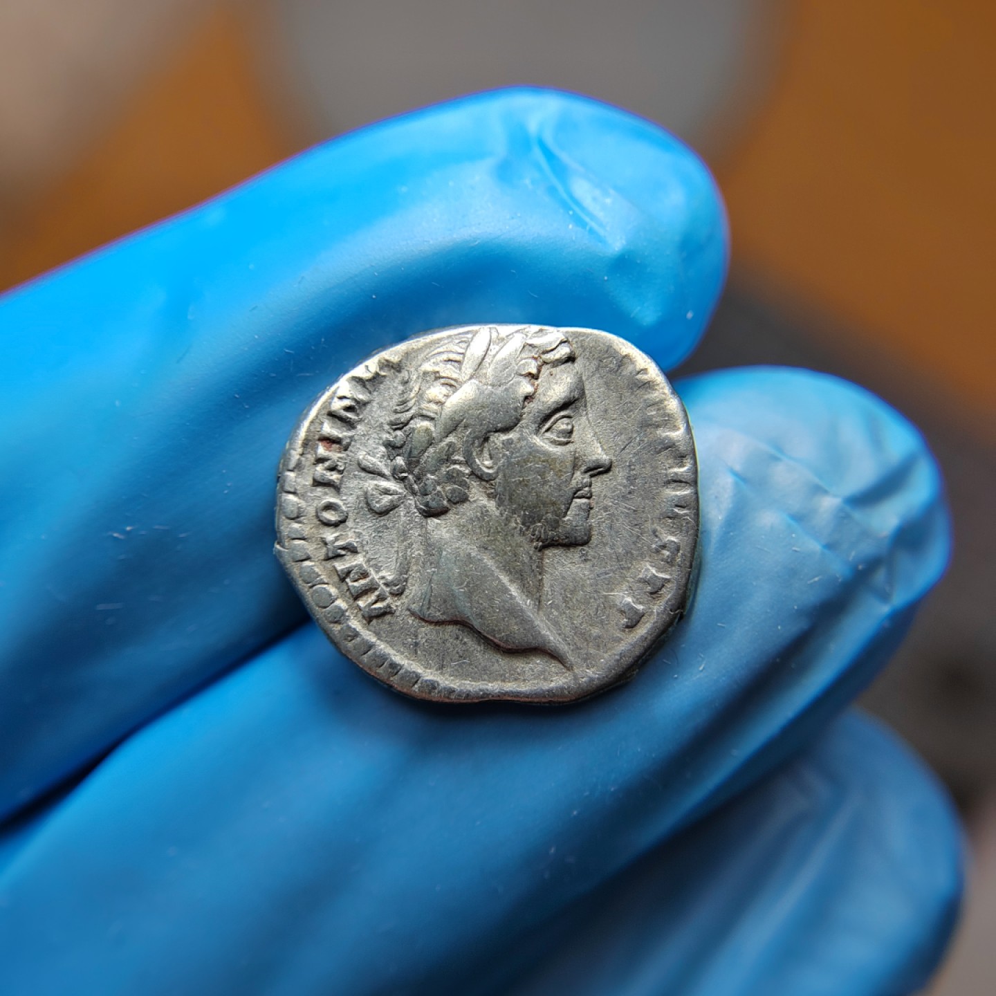 王之爱好～外国古币 古罗马五贤帝安东尼庇护银币