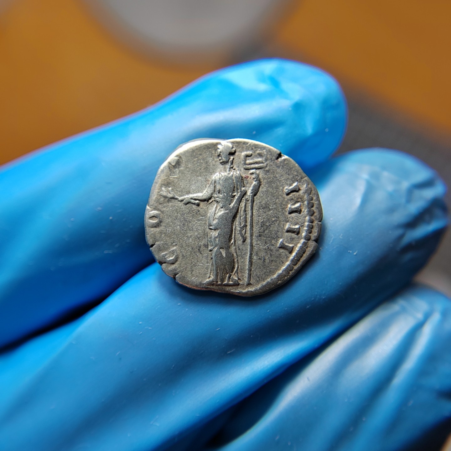 王之爱好～外国古币 古罗马五贤帝安东尼庇护银币