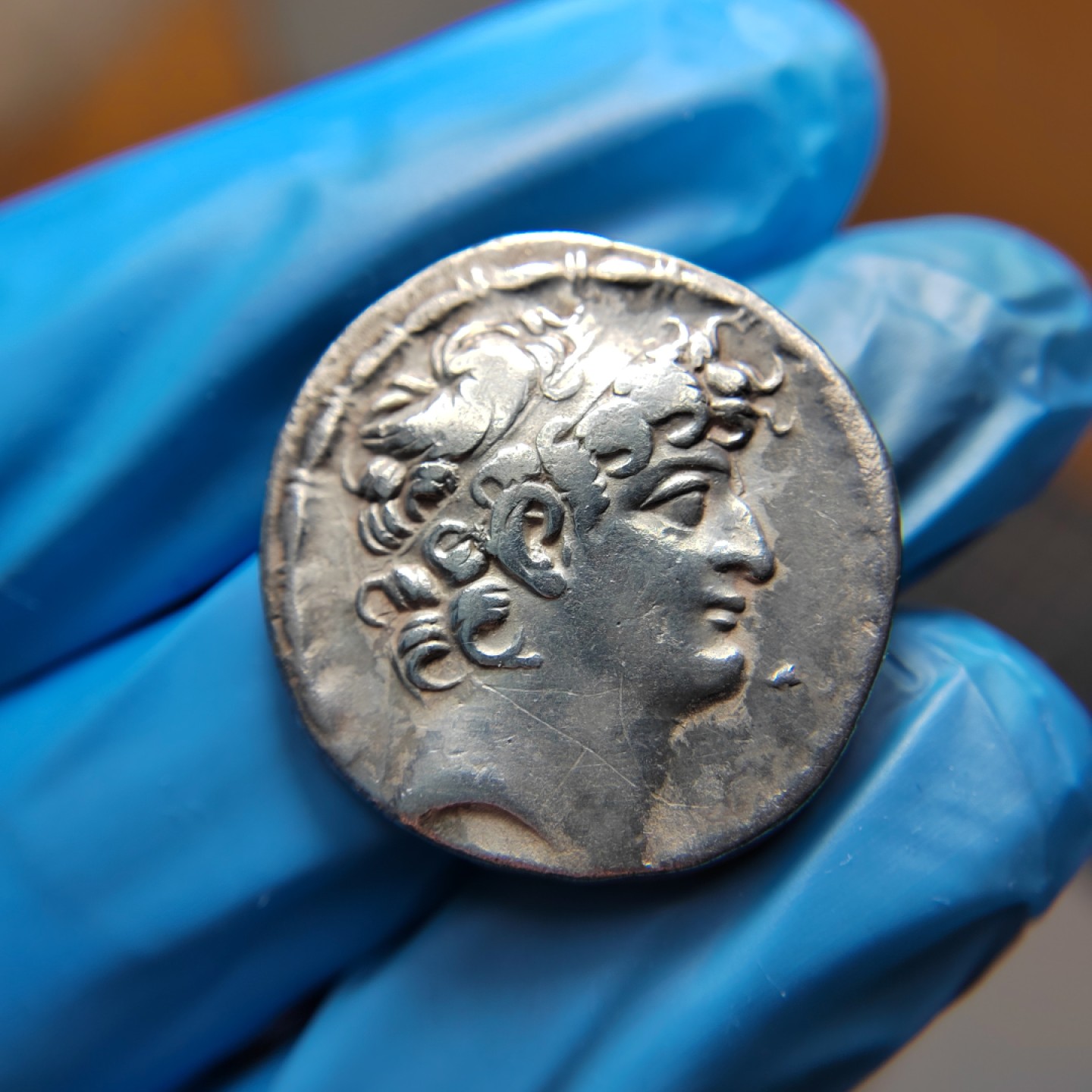 王之爱好～外国古币 古希腊塞琉古王朝四德银币