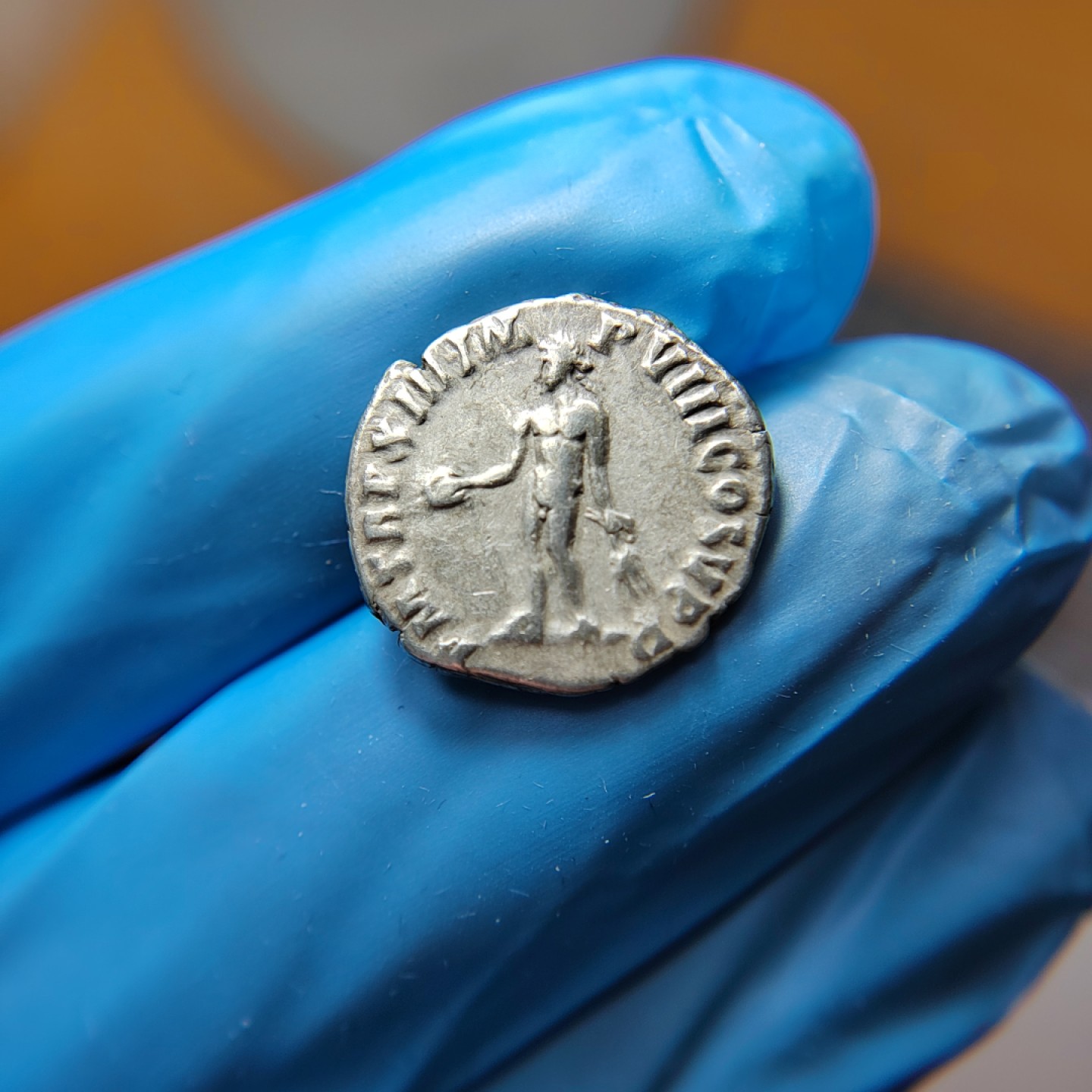 王之爱好～外国古币 古罗马帝国皇帝康茂德银币