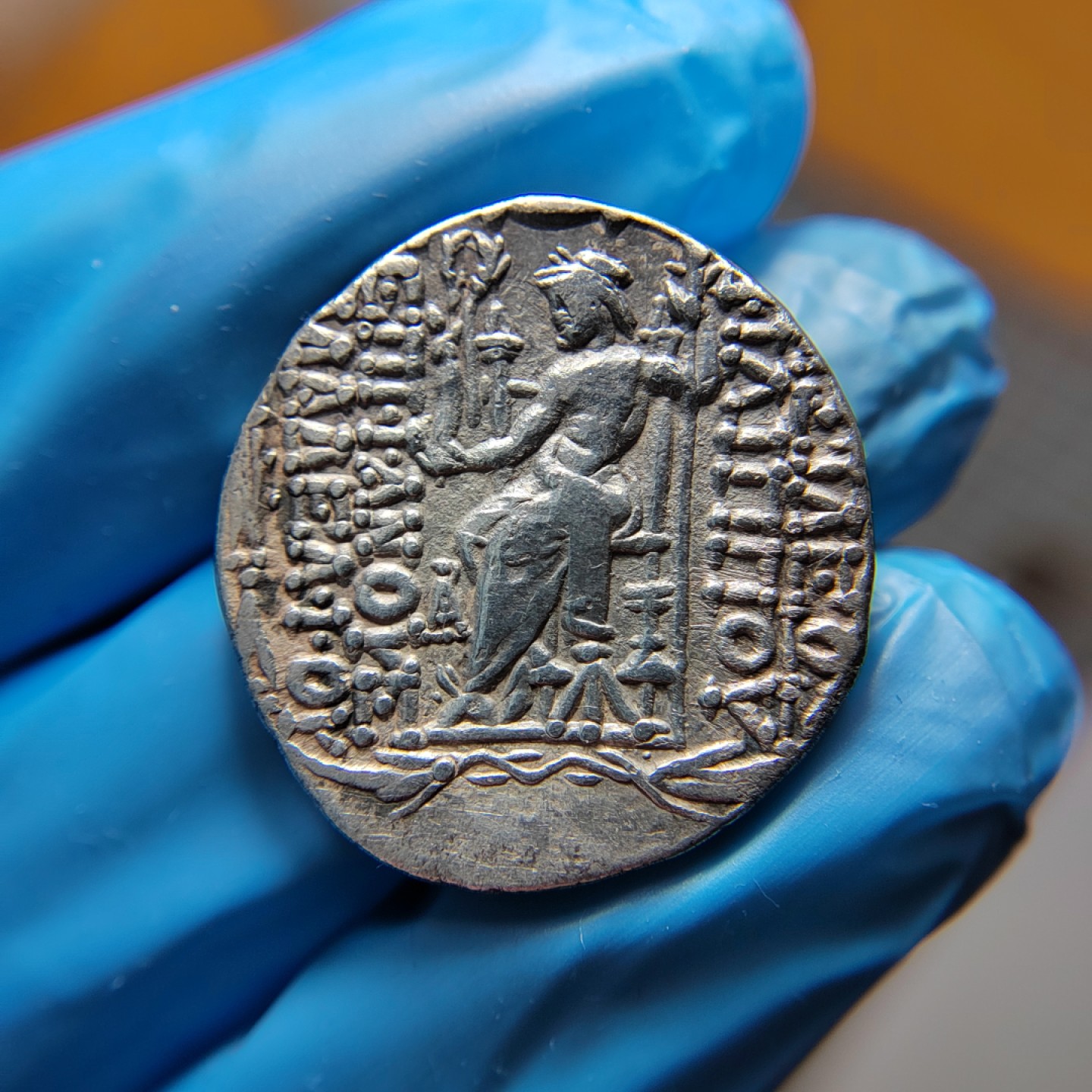 王之爱好～外国古币 古希腊塞琉古王朝四德银币