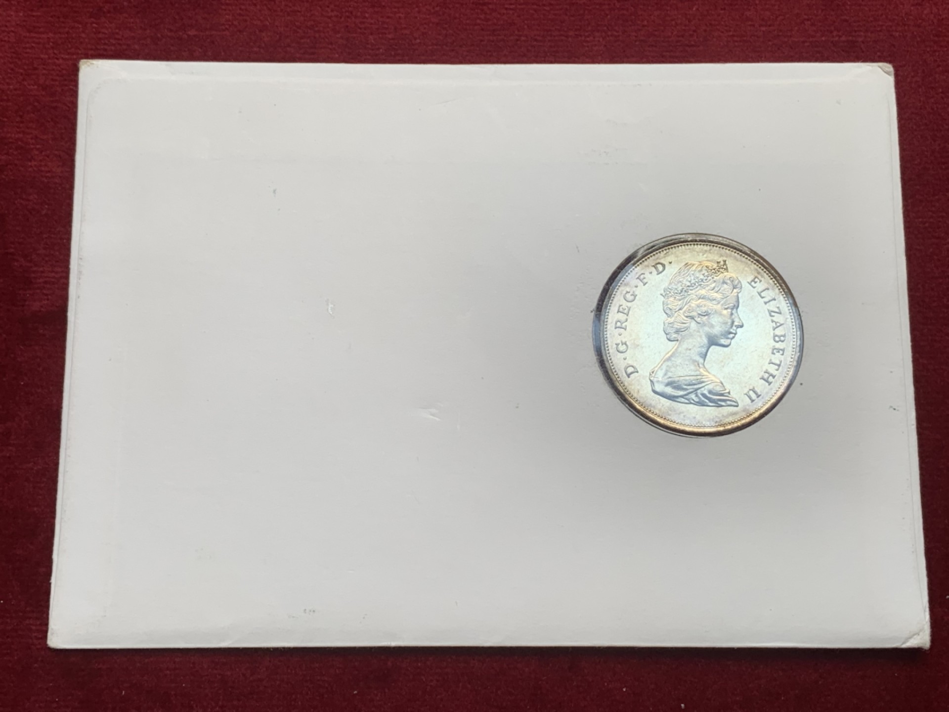 《竞宝斋》第121场-周日，周一 ，2场连拍（全场包邮） 邮币封 英国1981年 ，查尔斯和戴安娜合体纪念章BU品，很少见属于一段有争议的历史