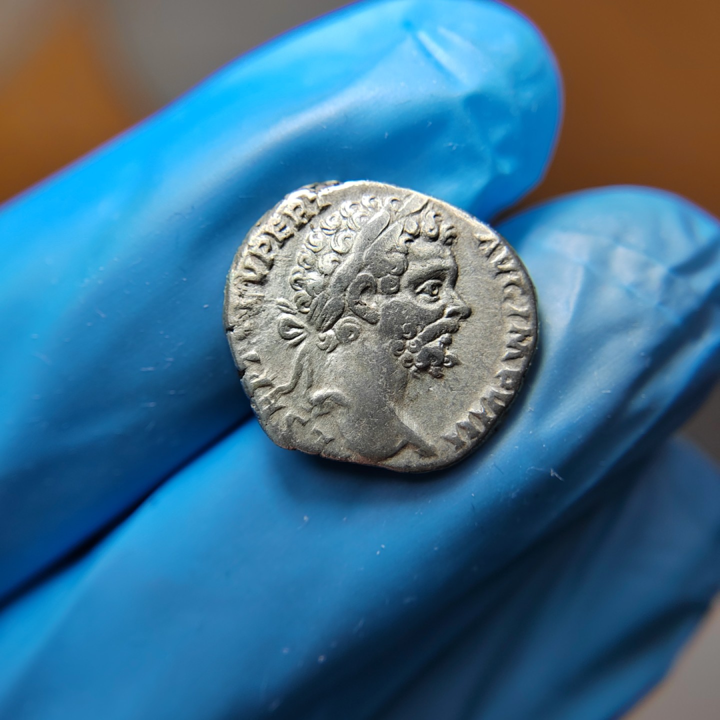 王之爱好～外国古币 古罗马帝国皇帝塞维鲁银币