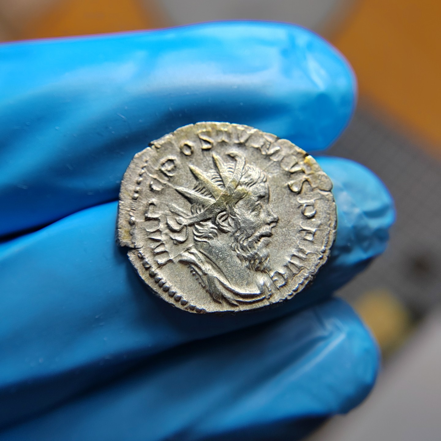 王之爱好～外国古币 古罗马帝国皇帝波斯图穆银币