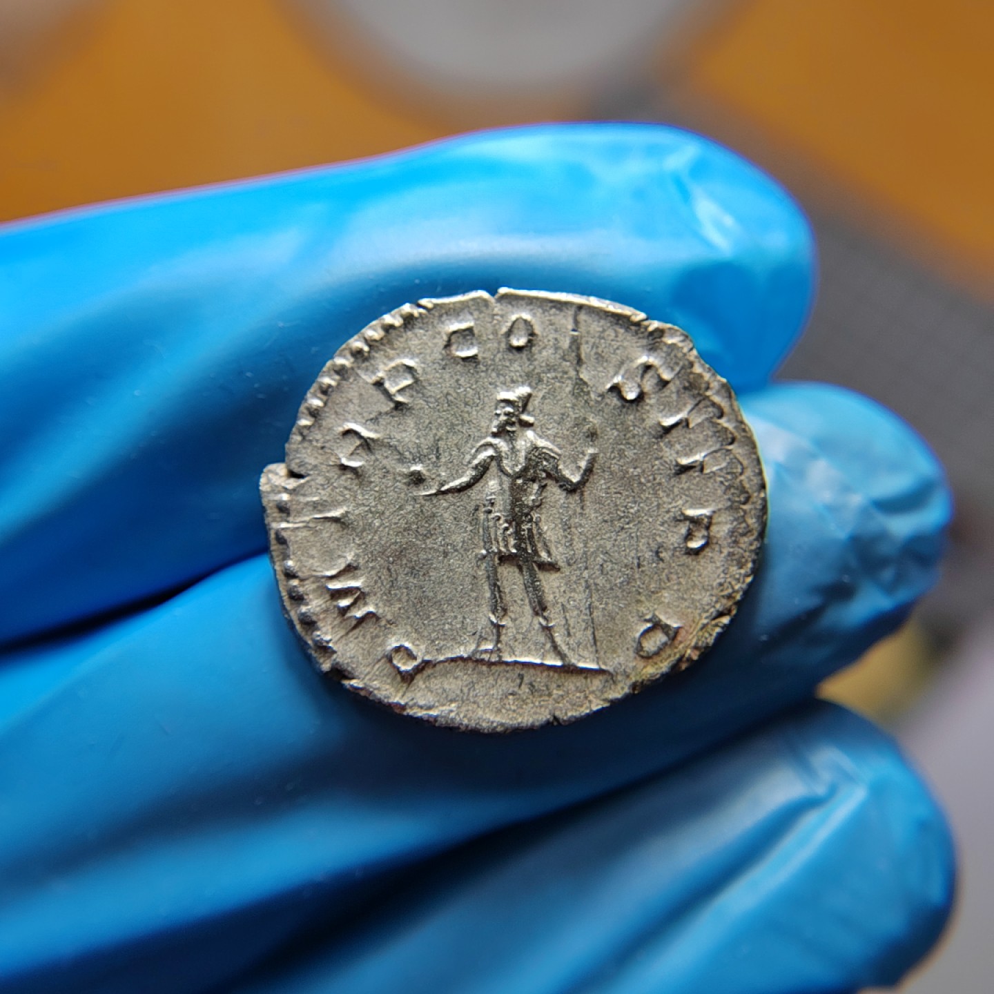 王之爱好～外国古币 古罗马帝国皇帝波斯图穆银币