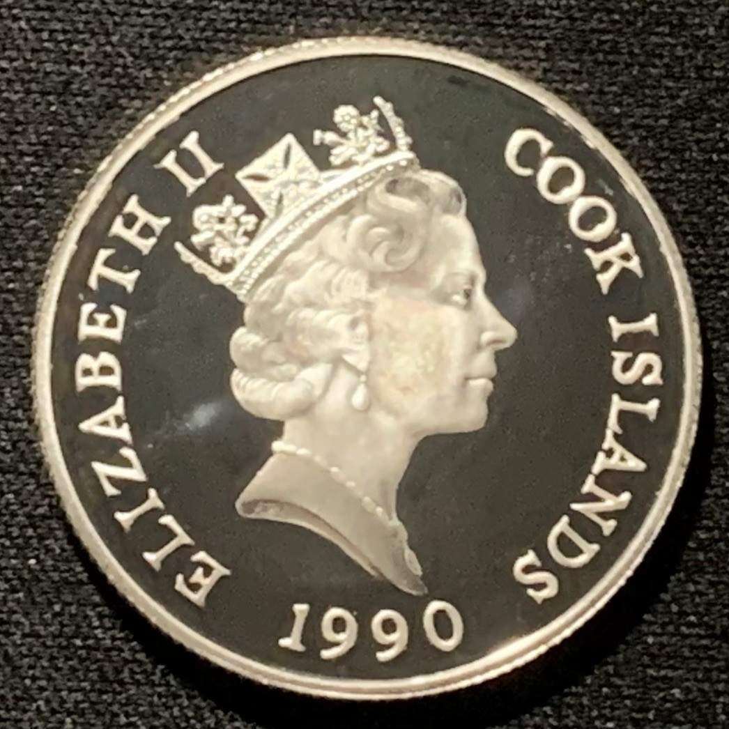 紫瑗钱币——第264期拍卖 库克群岛 1990年 巴塞罗那奥运会 短跑 10元 10克 0.925银 精制