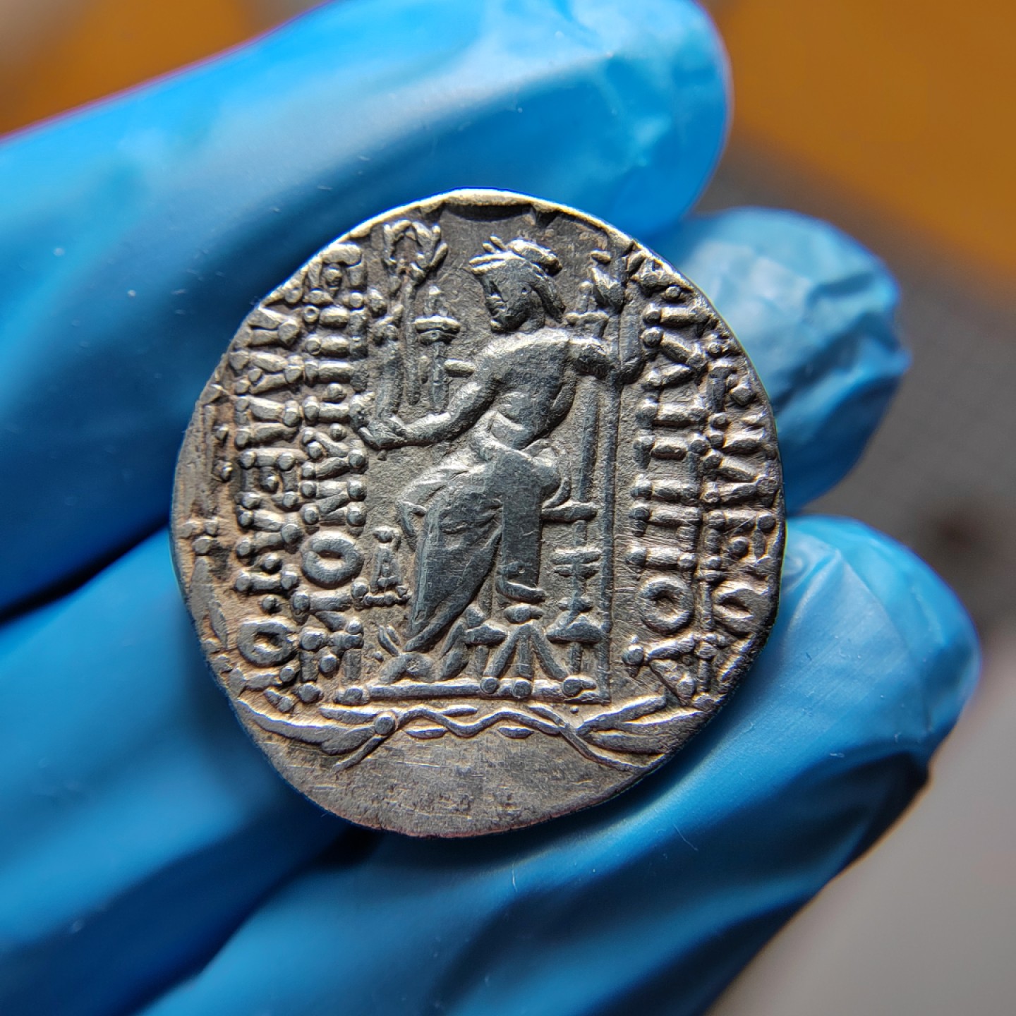 王之爱好～外国古币 古希腊塞琉古王朝四德银币