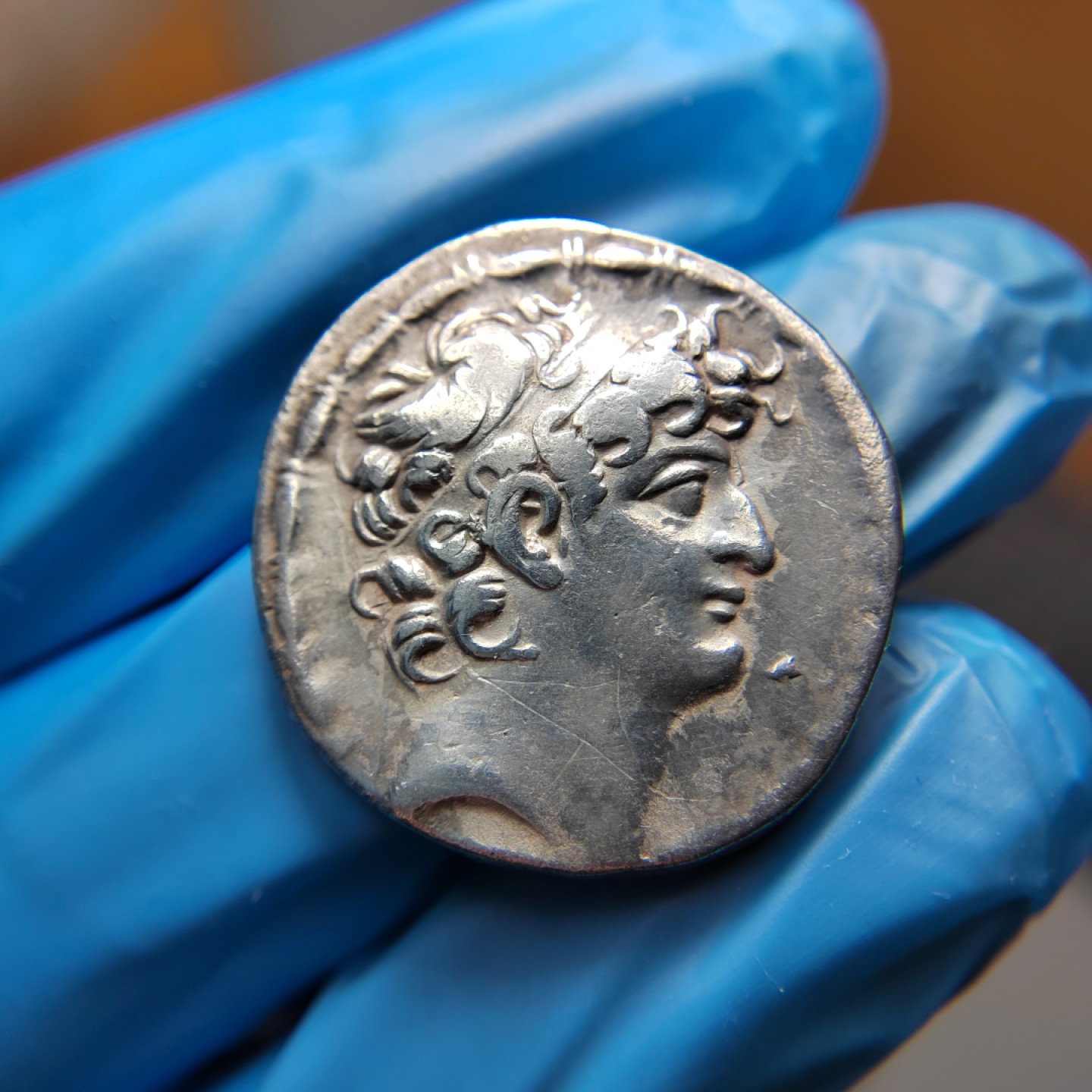 王之爱好～外国古币 古希腊塞琉古王朝四德银币