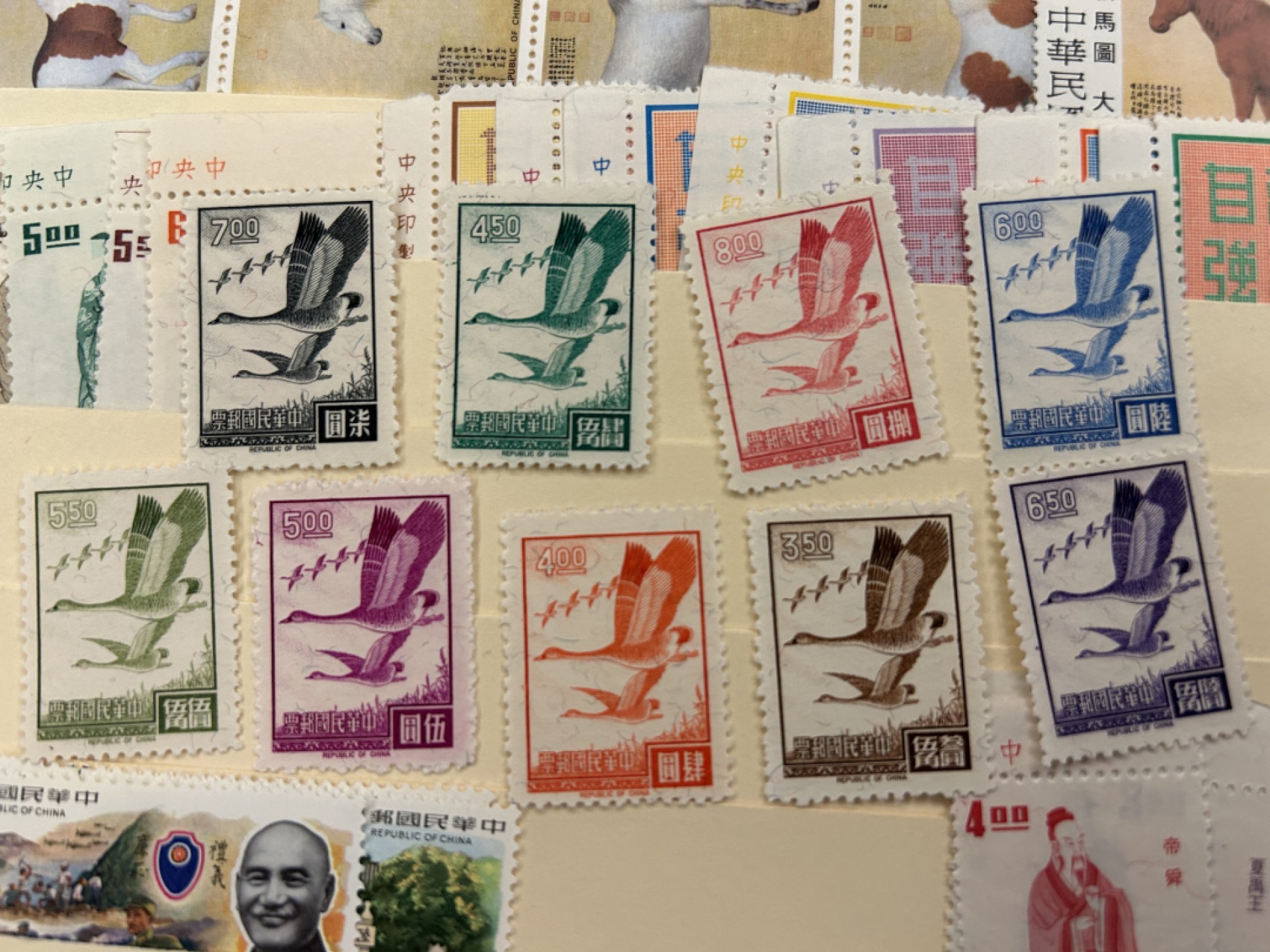 收藏联盟Quantum Auction 第218期拍卖 邮币杂项场 台湾邮票若干