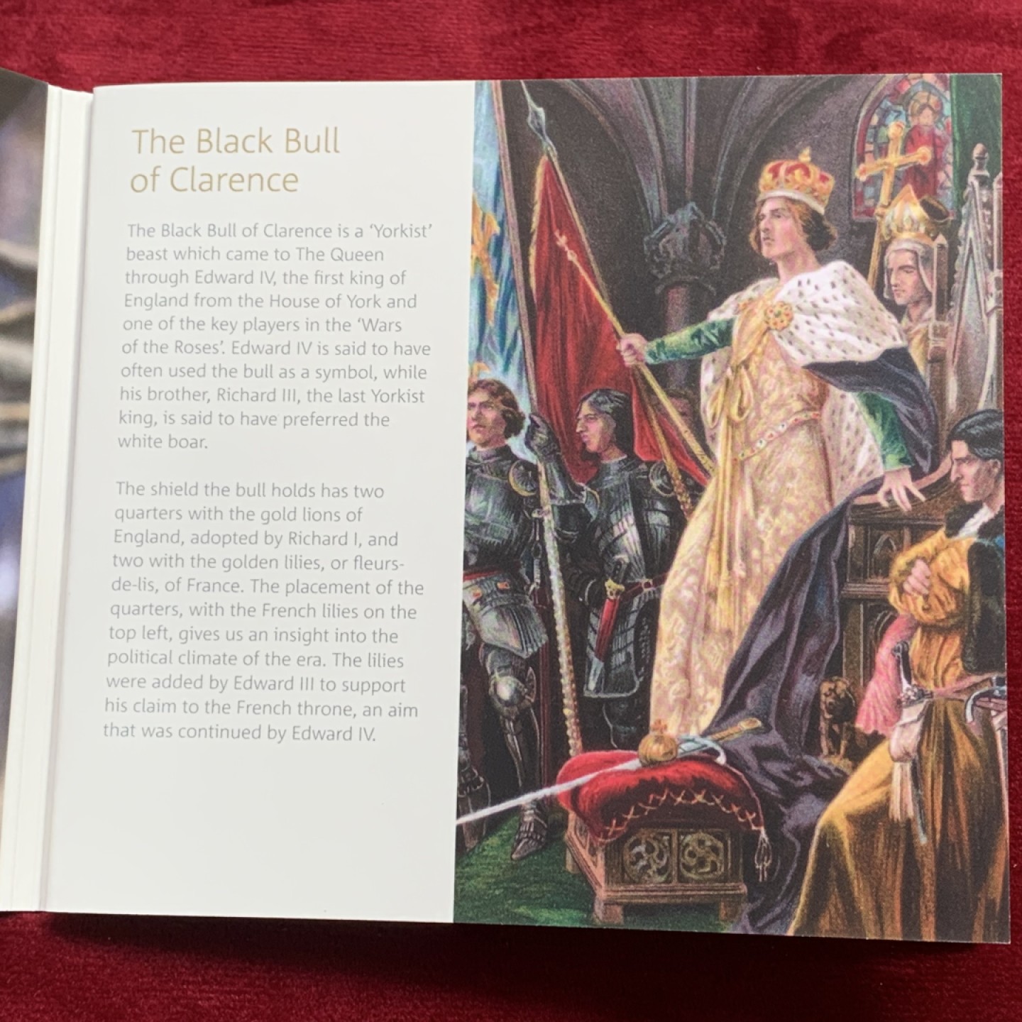 《竞宝斋》第121场-周日，周一 ，2场连拍（全场包邮） 卡册 英国2018年 英国5镑克朗型纪念币BU，威斯敏斯特十野兽之一（克拉伦斯黑牛号）铜镍合金，重28.28g