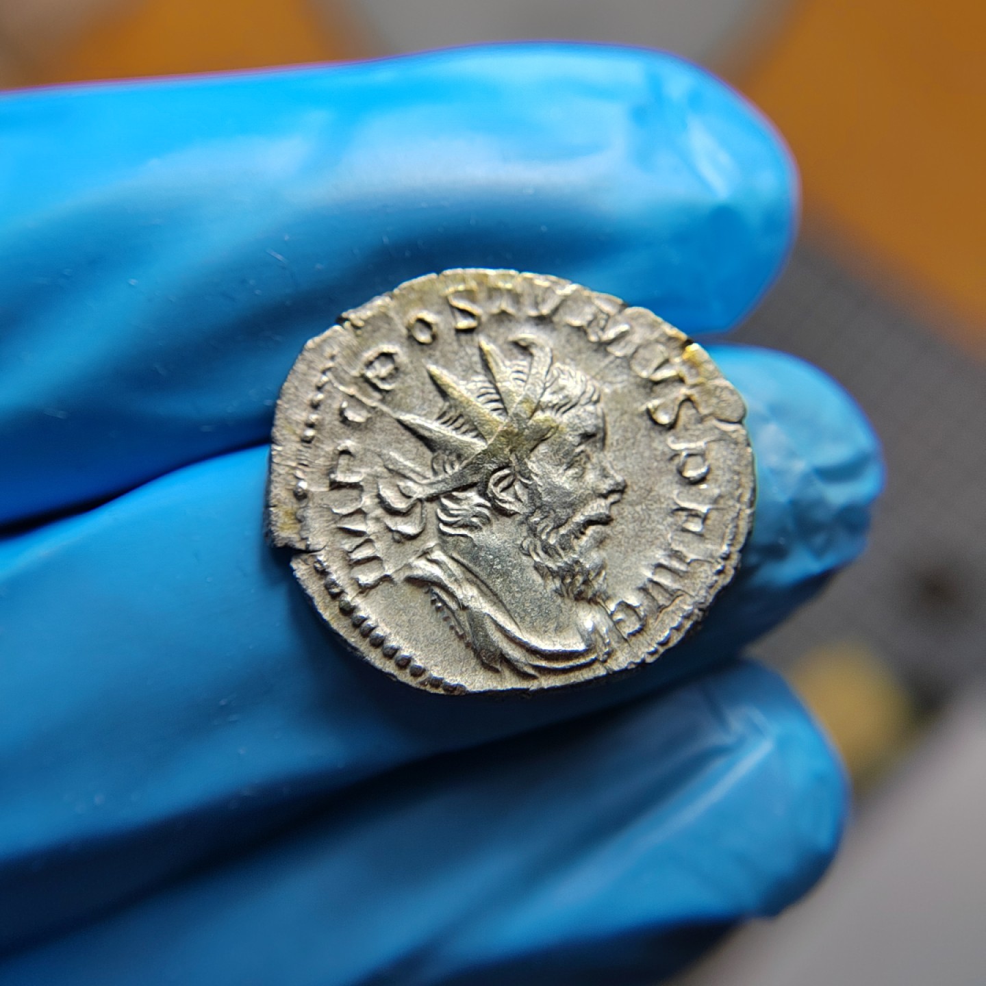 王之爱好～外国古币 古罗马帝国皇帝波斯图穆银币