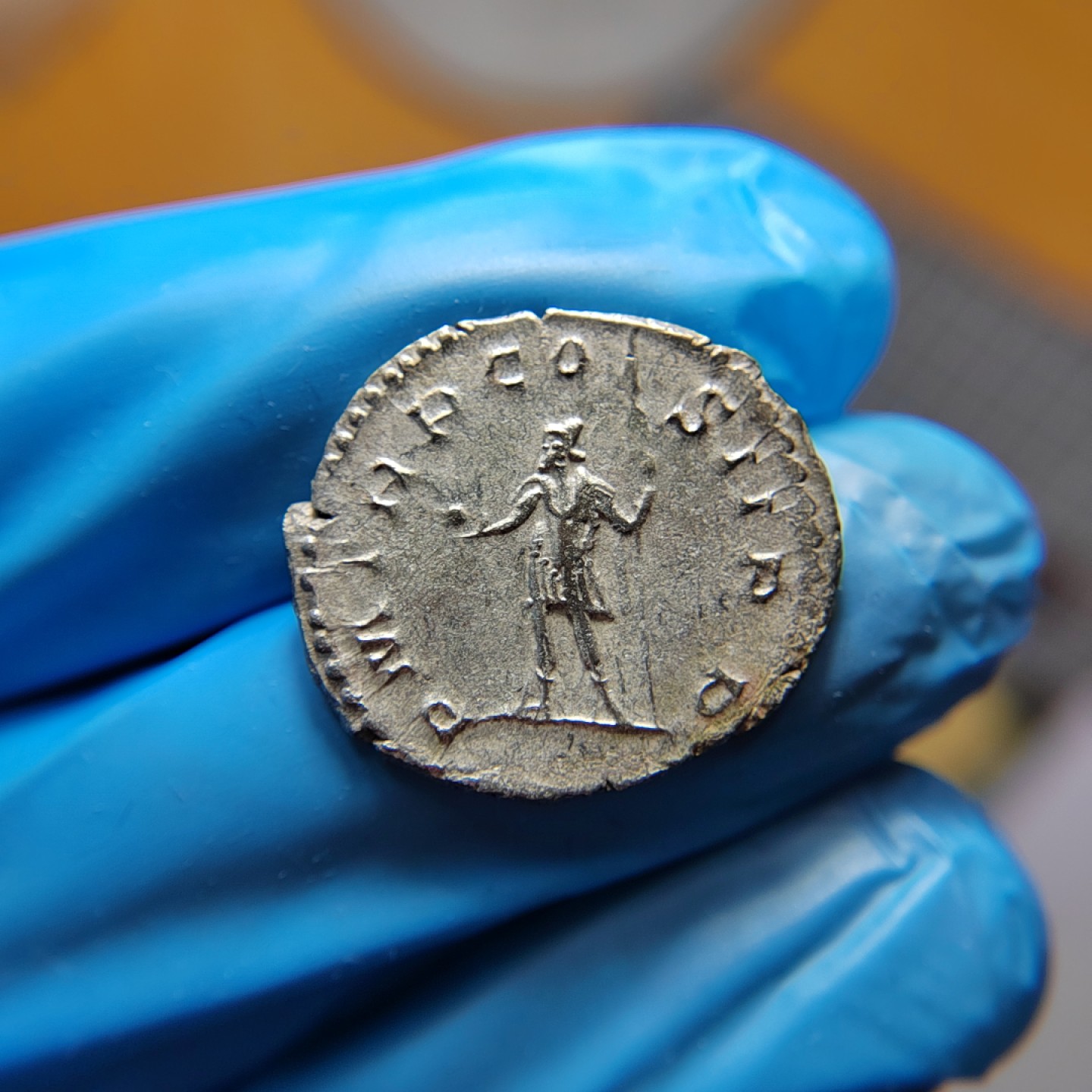 王之爱好～外国古币 古罗马帝国皇帝波斯图穆银币