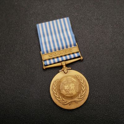 勋章奖章交易所12月10日拍卖 - 联合国韩战奖章法语版