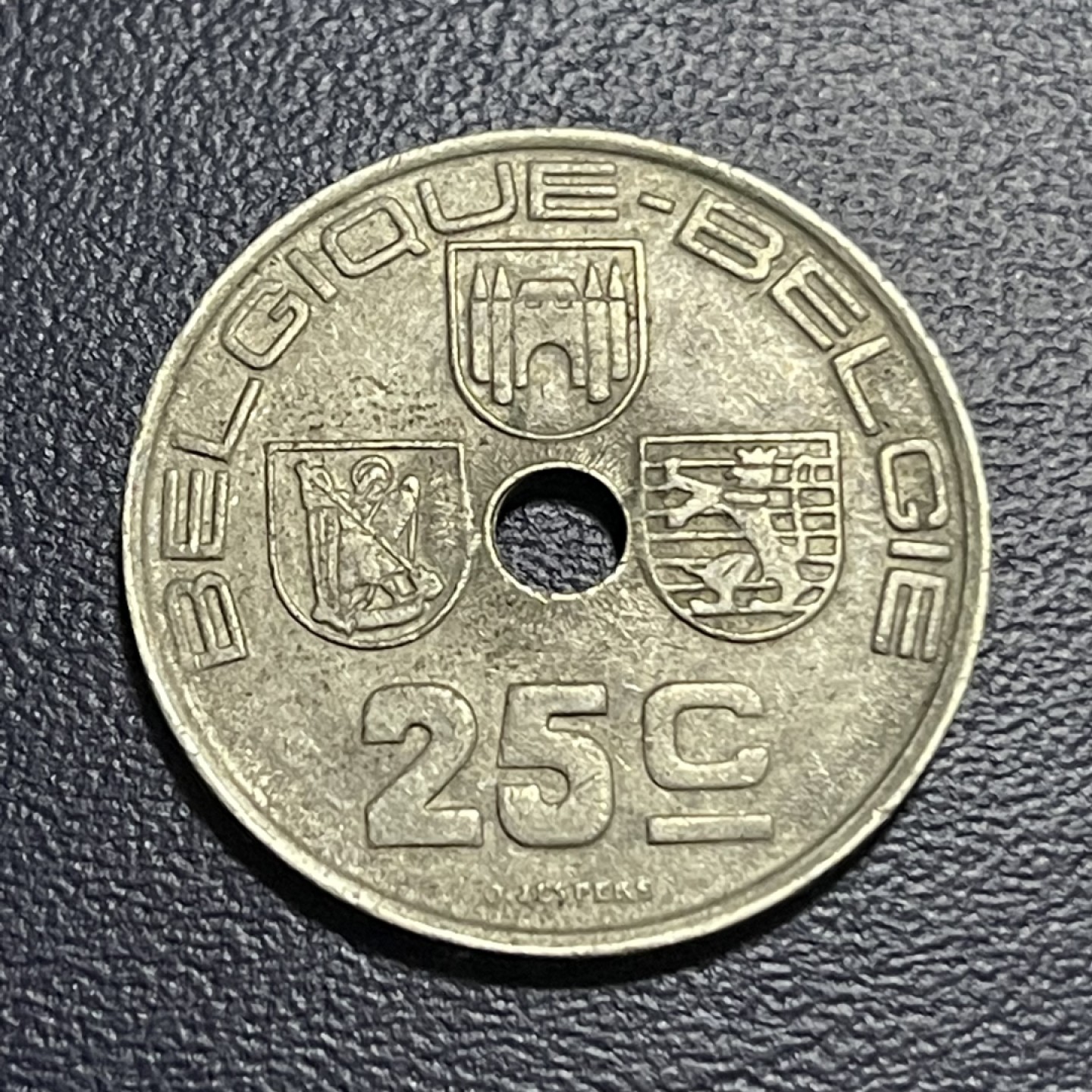 外国硬币0元起拍（40） 比利时25分