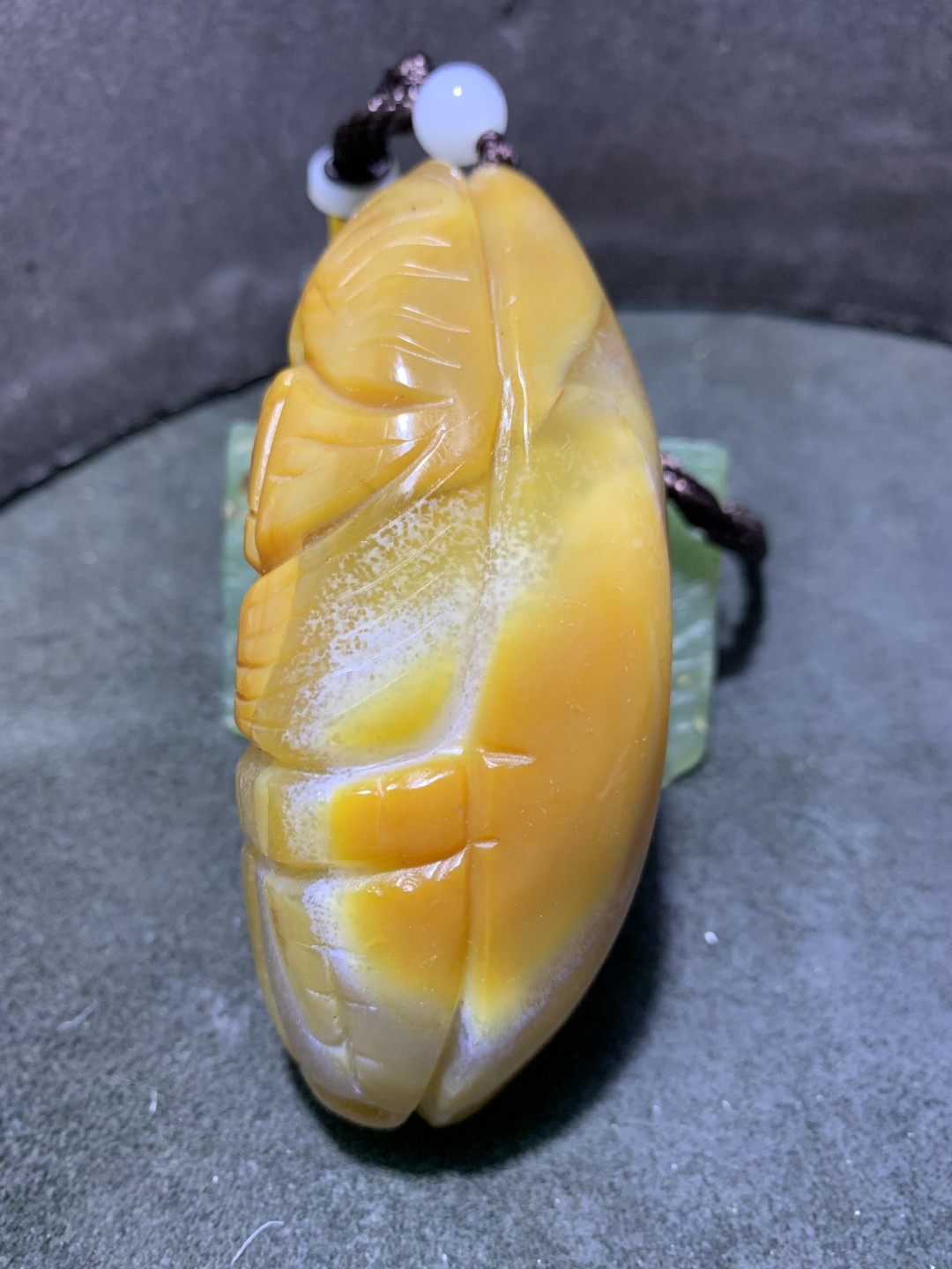 器天然马达加斯加冰透高玉化朱砂千层纹玛瑙镂空雕刻招财貔貅把件一个