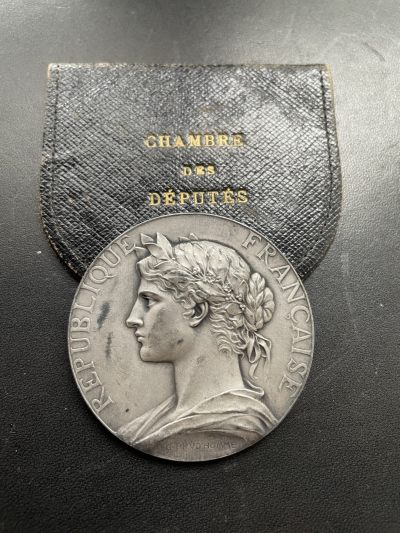 欧洲章牌-拍卖第13场 - G.Prudhomme～1924年法国斯特拉斯堡众议院议员银章