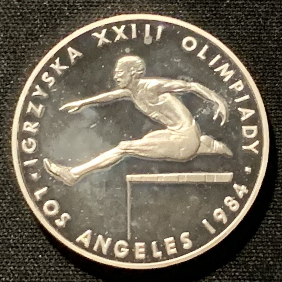 紫瑗钱币——第267期拍卖 波兰 1984年 洛杉矶奥运会 200兹罗提 17.6克 0.75银 精制