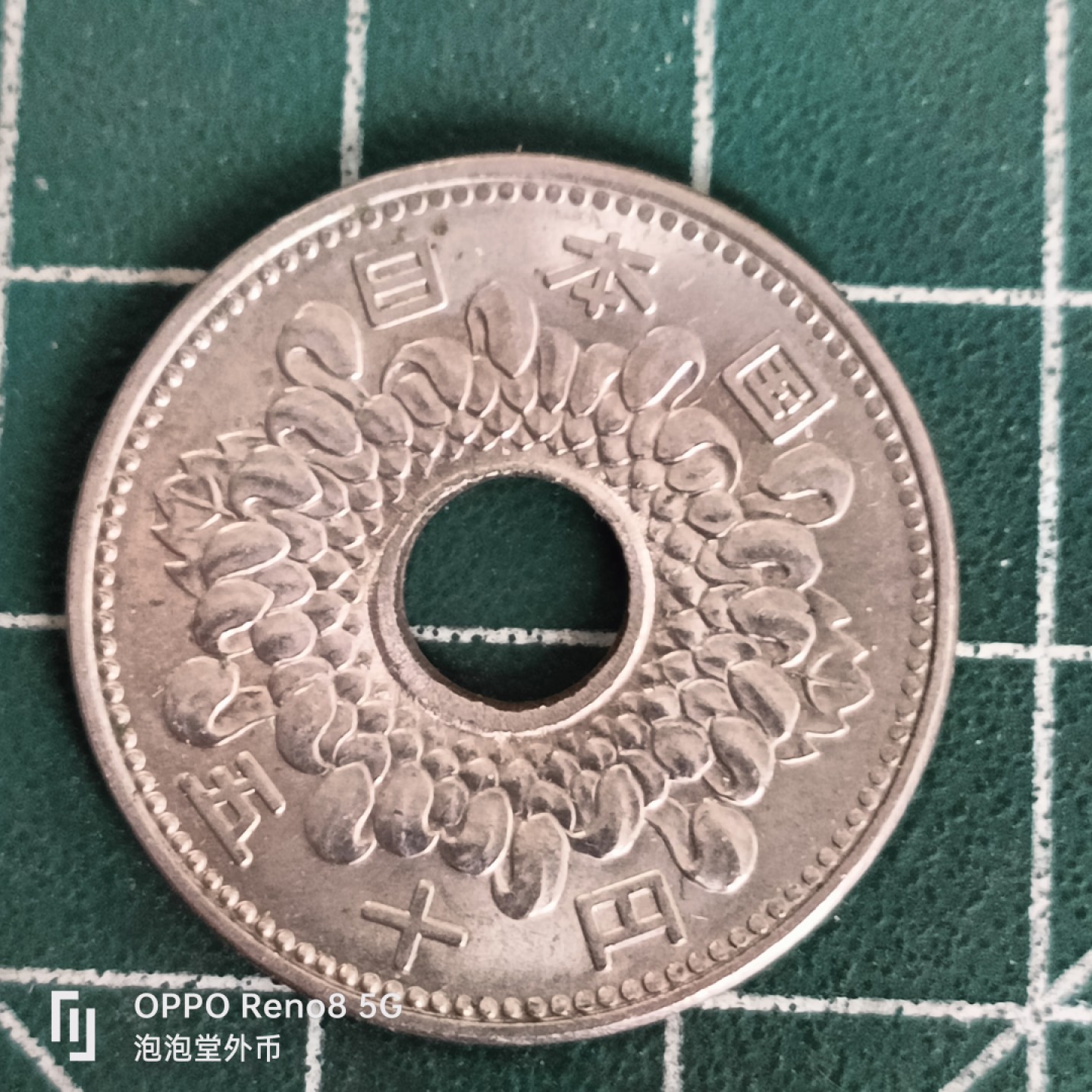 泡泡堂微拍第四十五幕硬币捡漏专场👿👿，零佣金，零押金，累计满二十元包邮 日本大菊花五元。