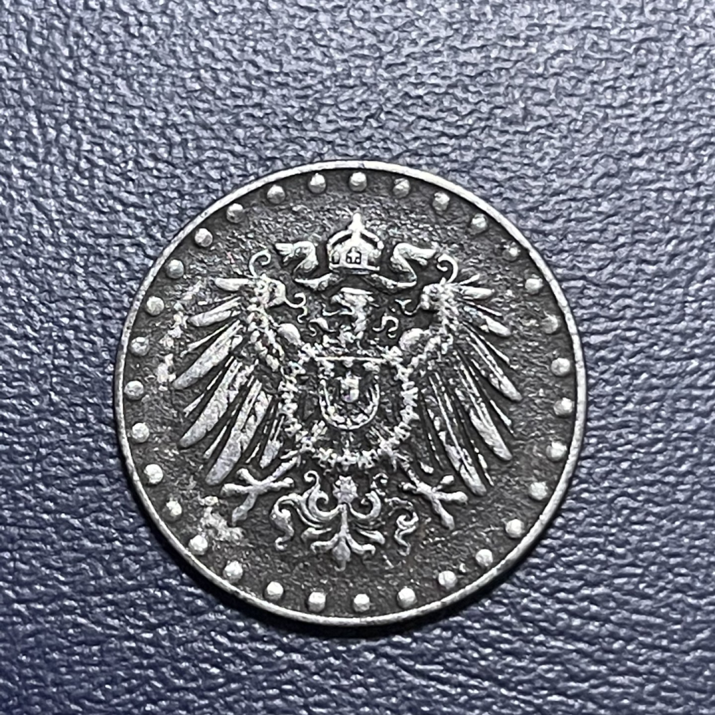 外国硬币0元起拍（40） 1916德国10芬尼铁币