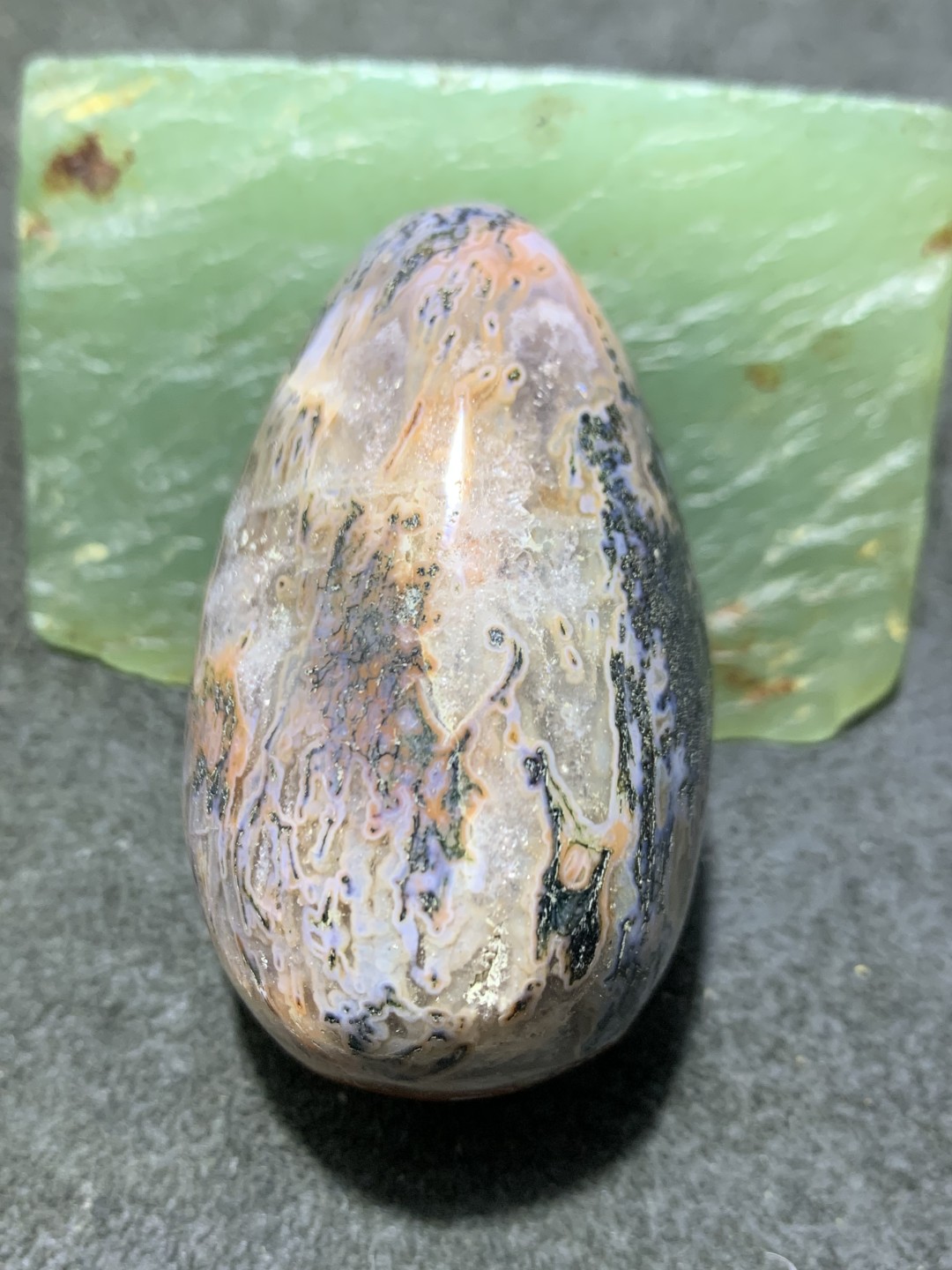 精美高玉化云南昭通玛瑙原石原石随形把件一个，