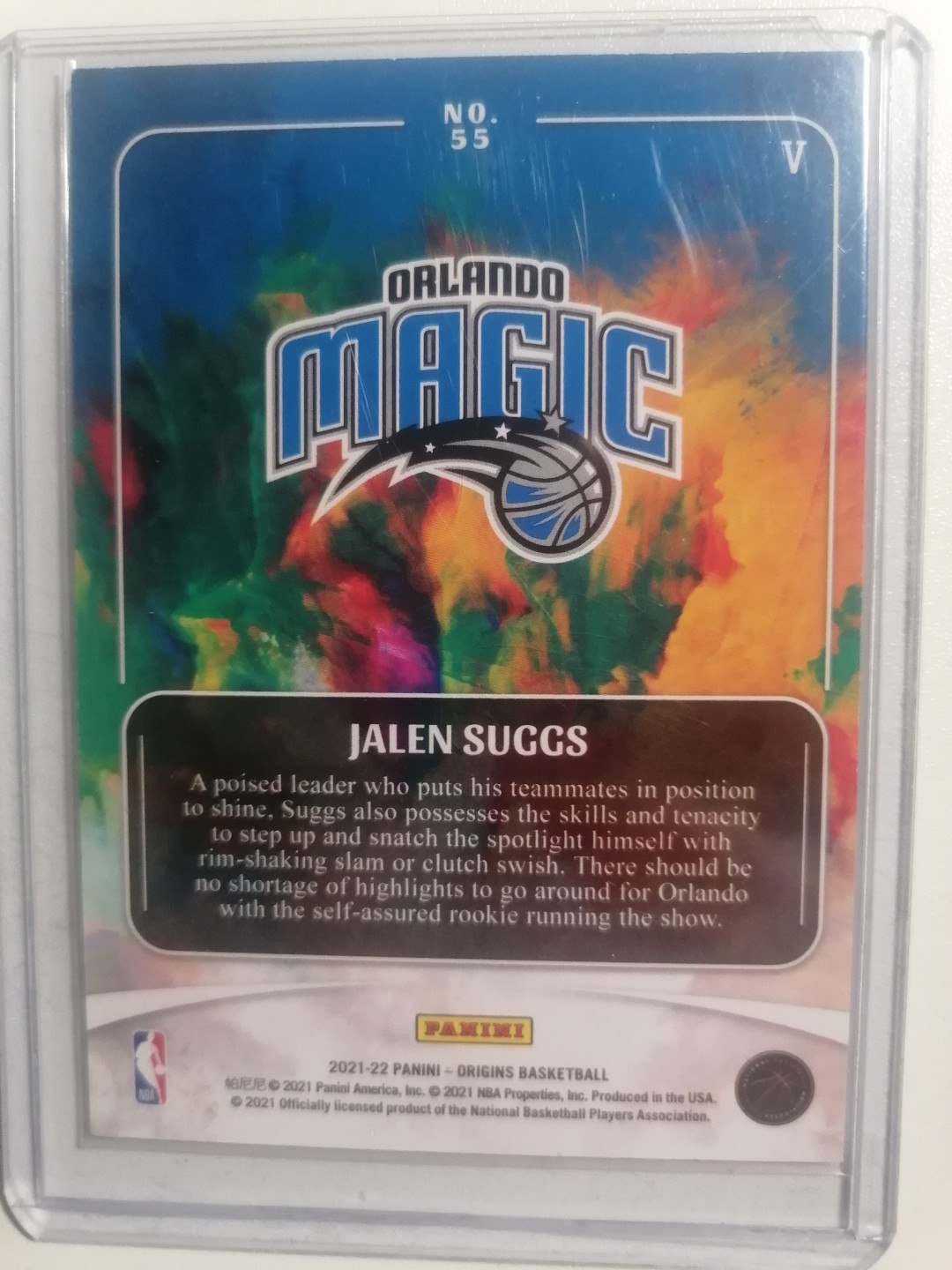 球星卡专场 2021-22  PANINI  起源 BASKETBALL