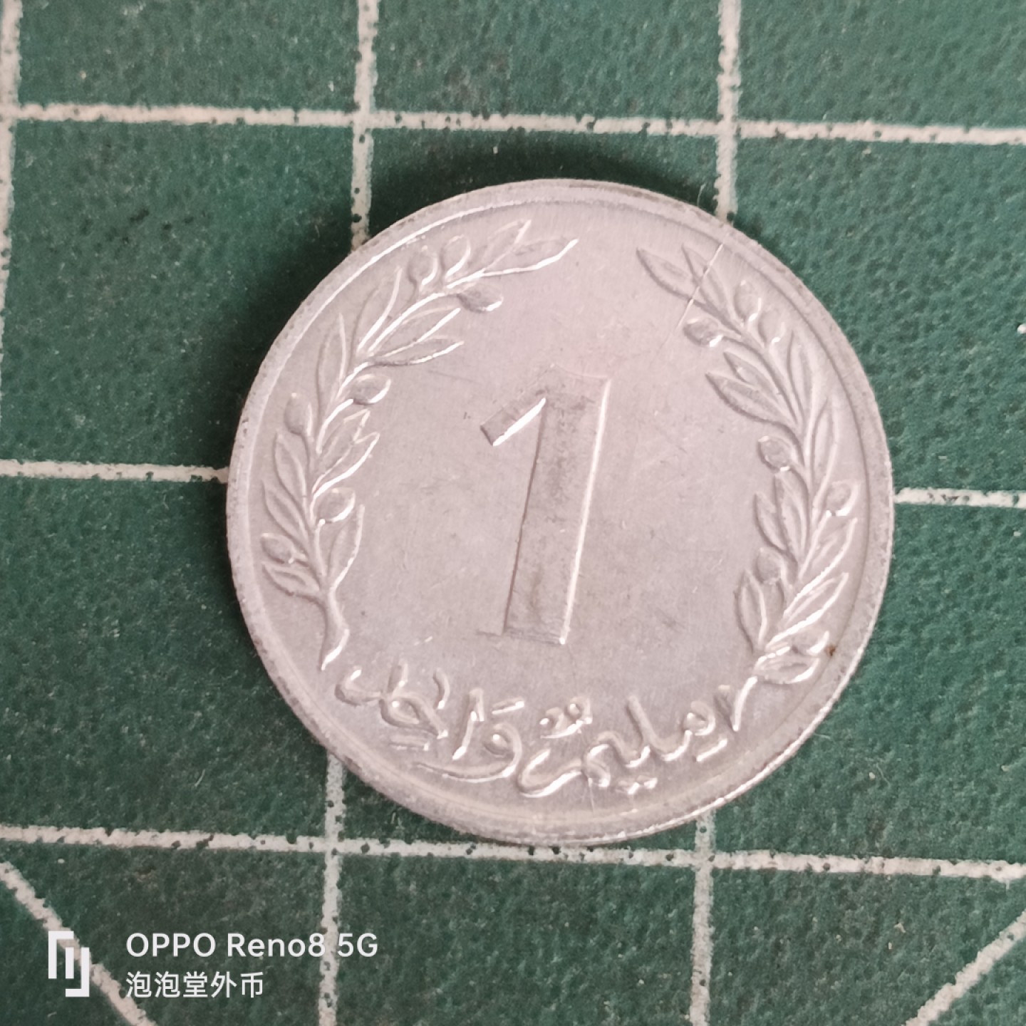 泡泡堂微拍第四十五幕硬币捡漏专场👿👿，零佣金，零押金，累计满二十元包邮 突尼斯60年一分。