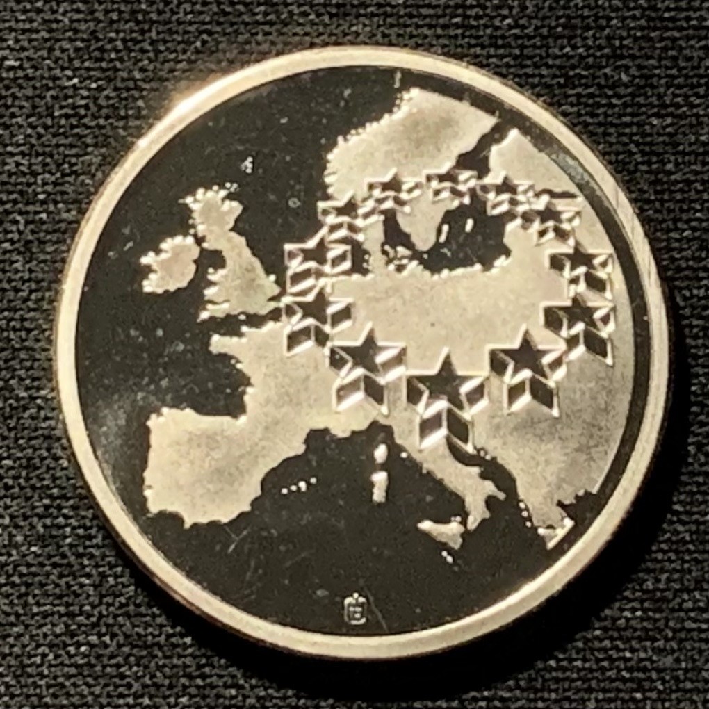 紫瑗钱币——第267期拍卖 德国 1998年 加入欧元区 10欧元 12克 0.925银 精制